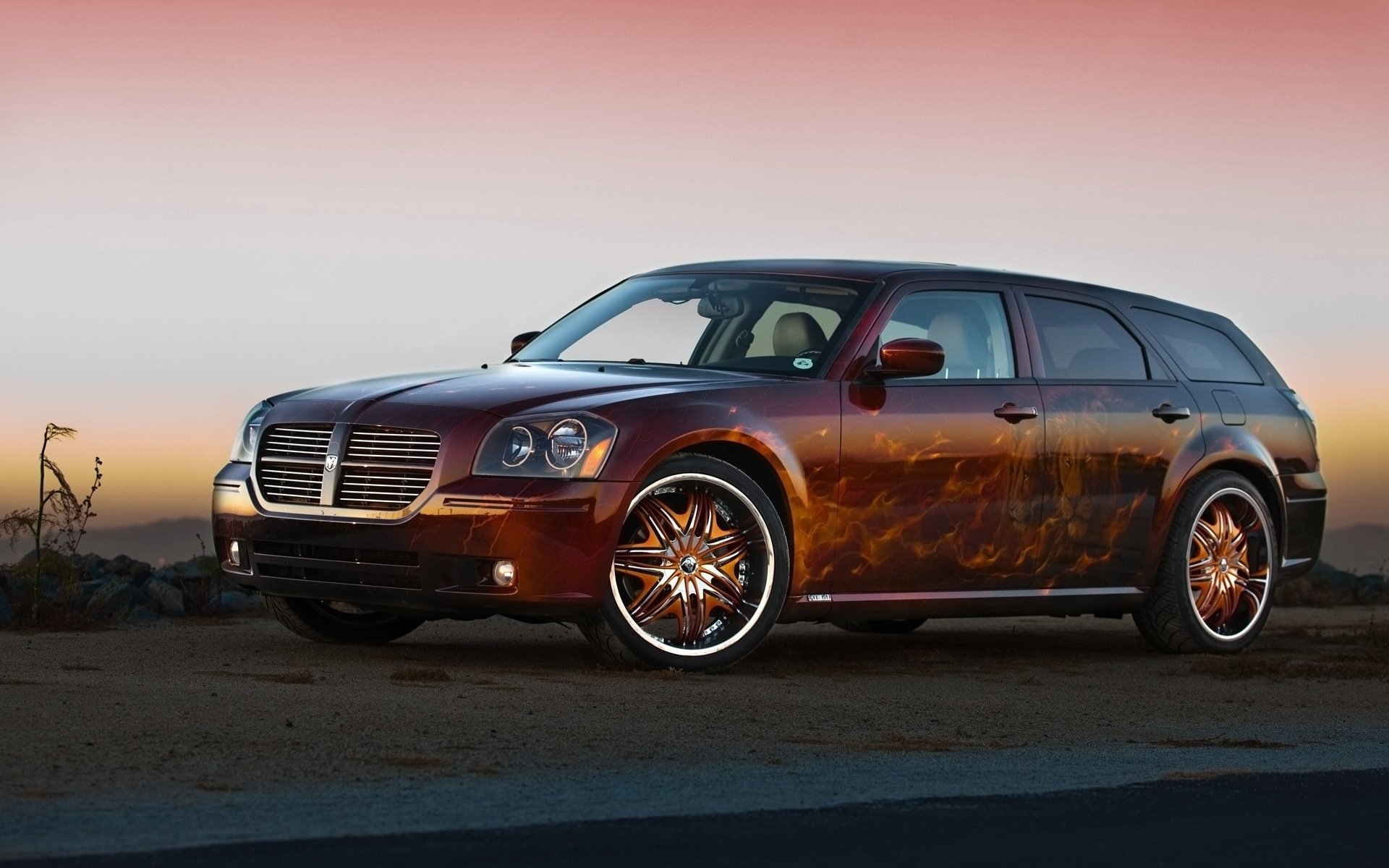 dodge magnum tuning dodge airbrushing station wagon