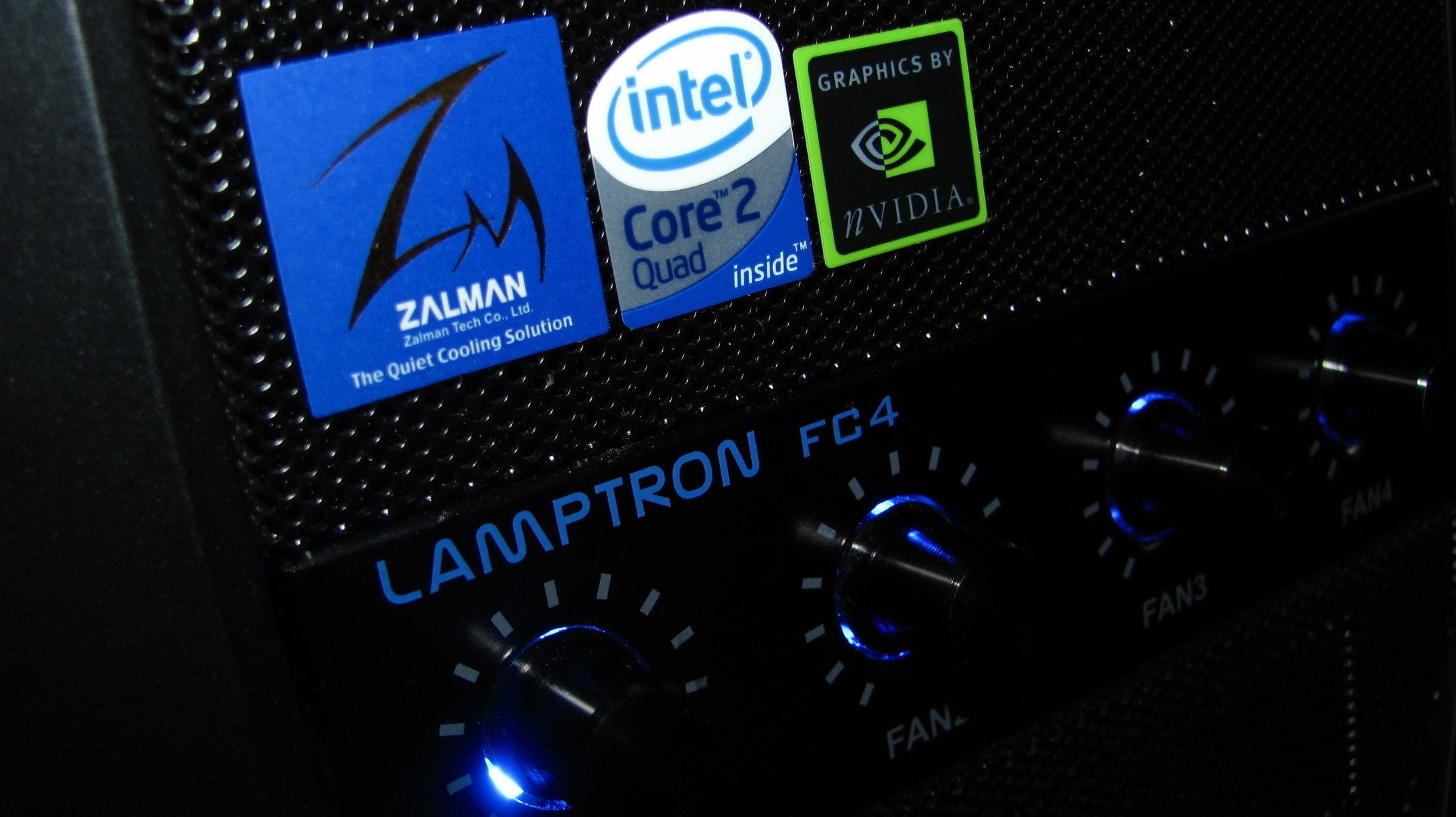 zalman core 2 quad systembox systemeinheit computer computer nvidia