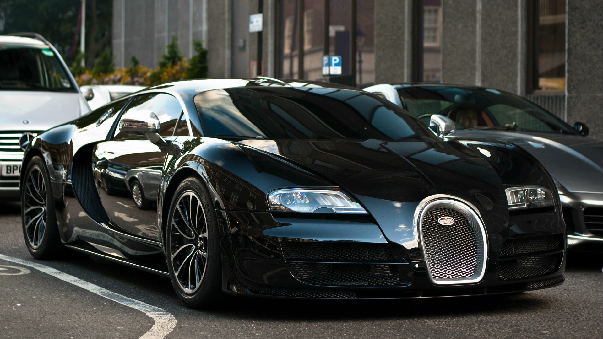 bugatti veyron super sport route papier peint auto