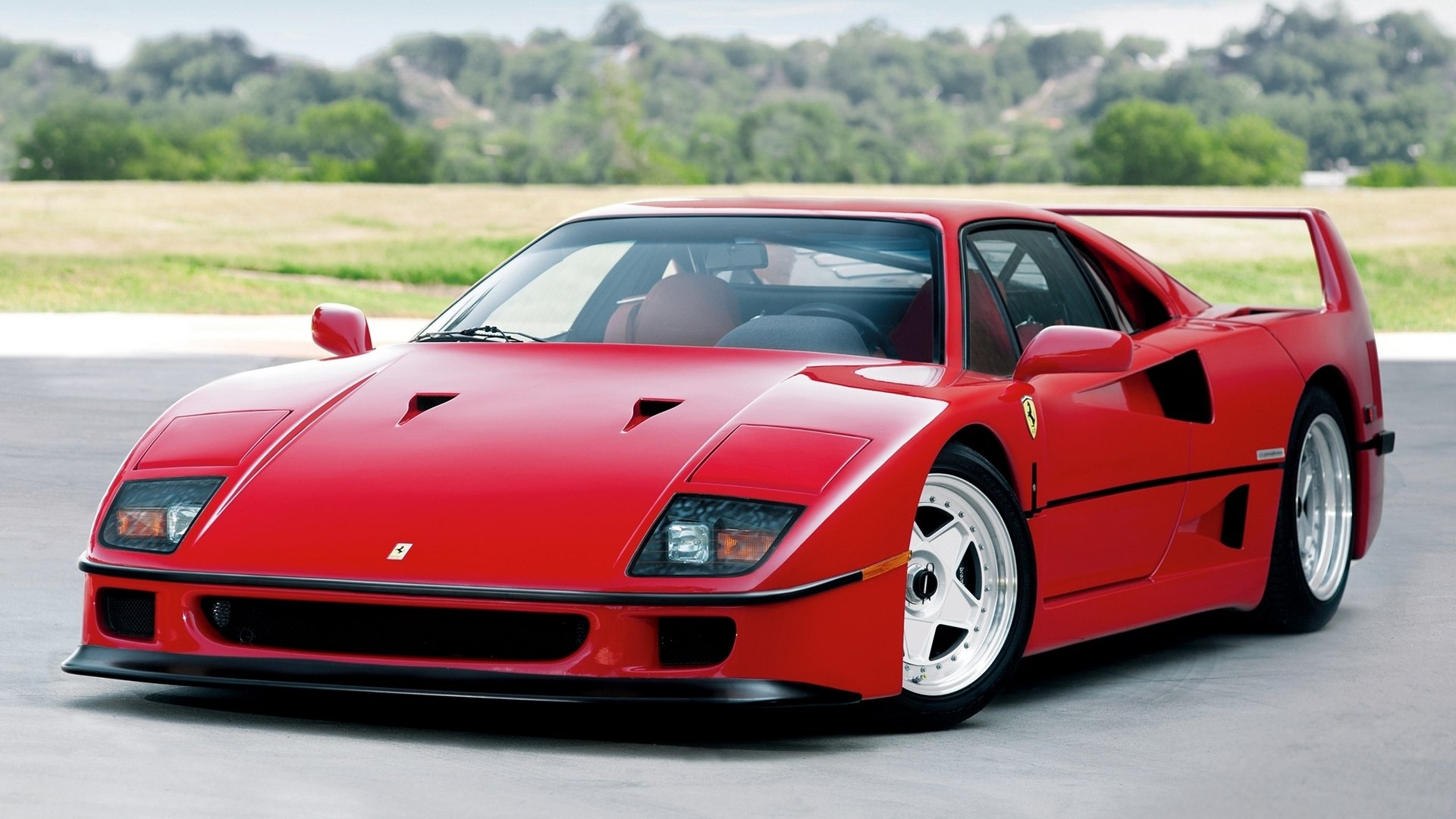 auto sfondi rosso ferrari f40 usa-spec automotive rosso ferrari f40