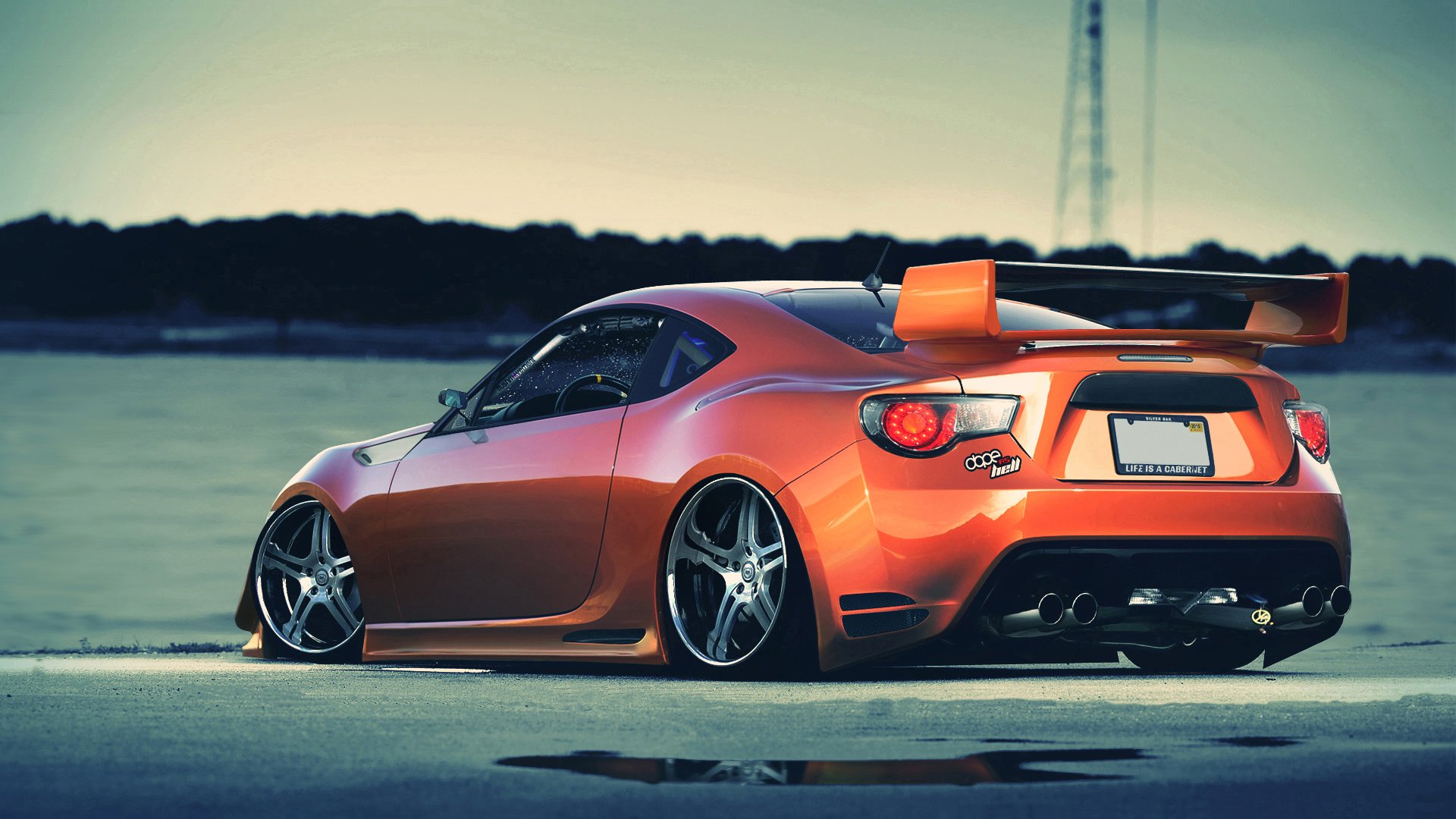 toyota gt86 orange