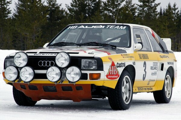 Audi constantly participates in many races