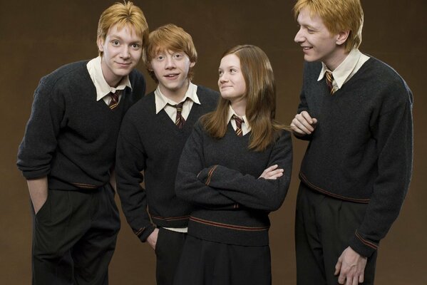 Figli di Weasley in pieno