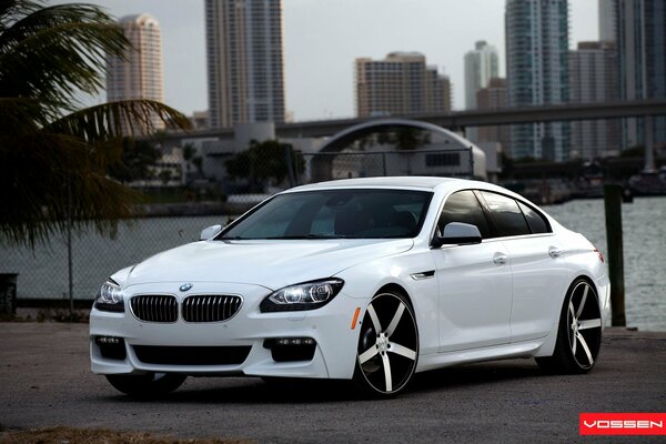 White BMW 6 Series speredizpsr0