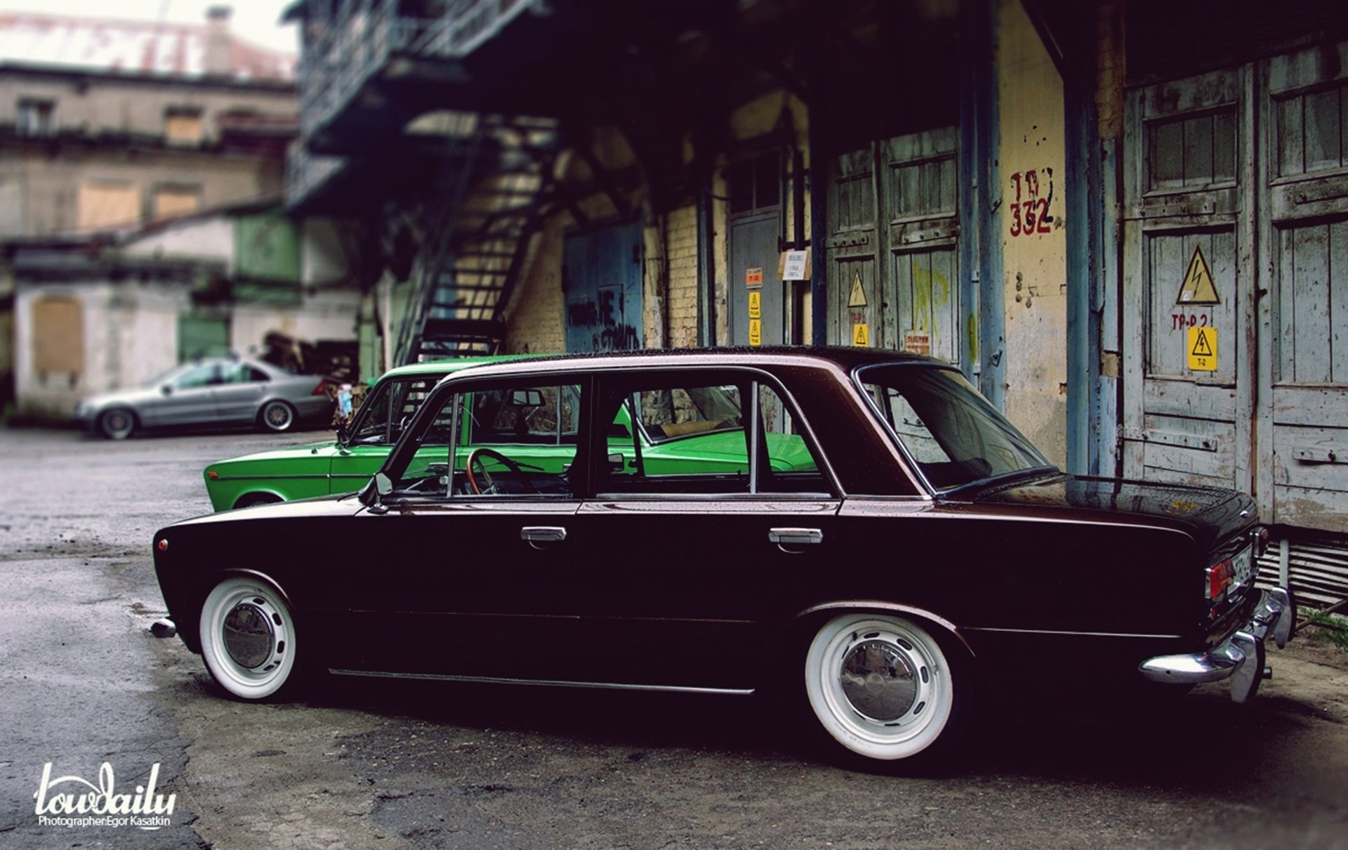 low classic vaz zhiguli lada