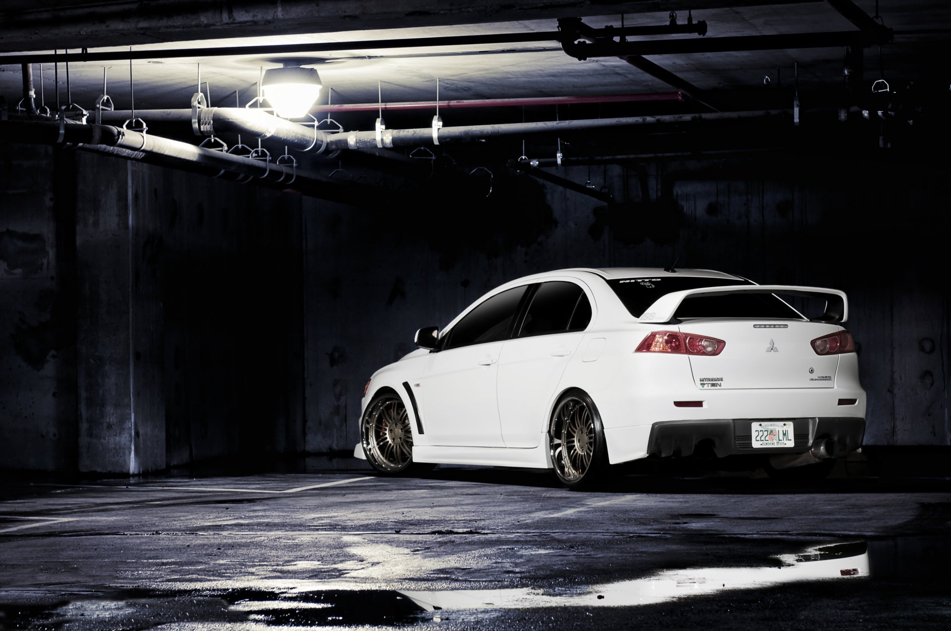 mitsubishi profession evolution tane white mitsubishi lancer evolution rear tuning lamp pipe