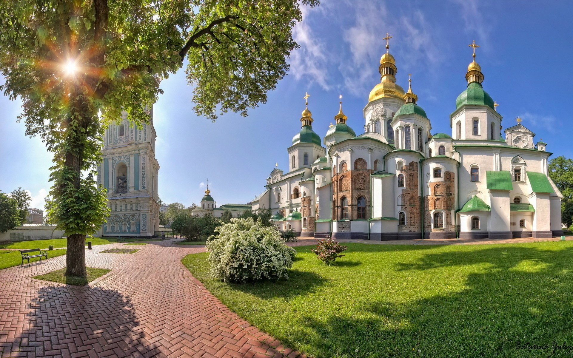 temple kiev cathedral holy