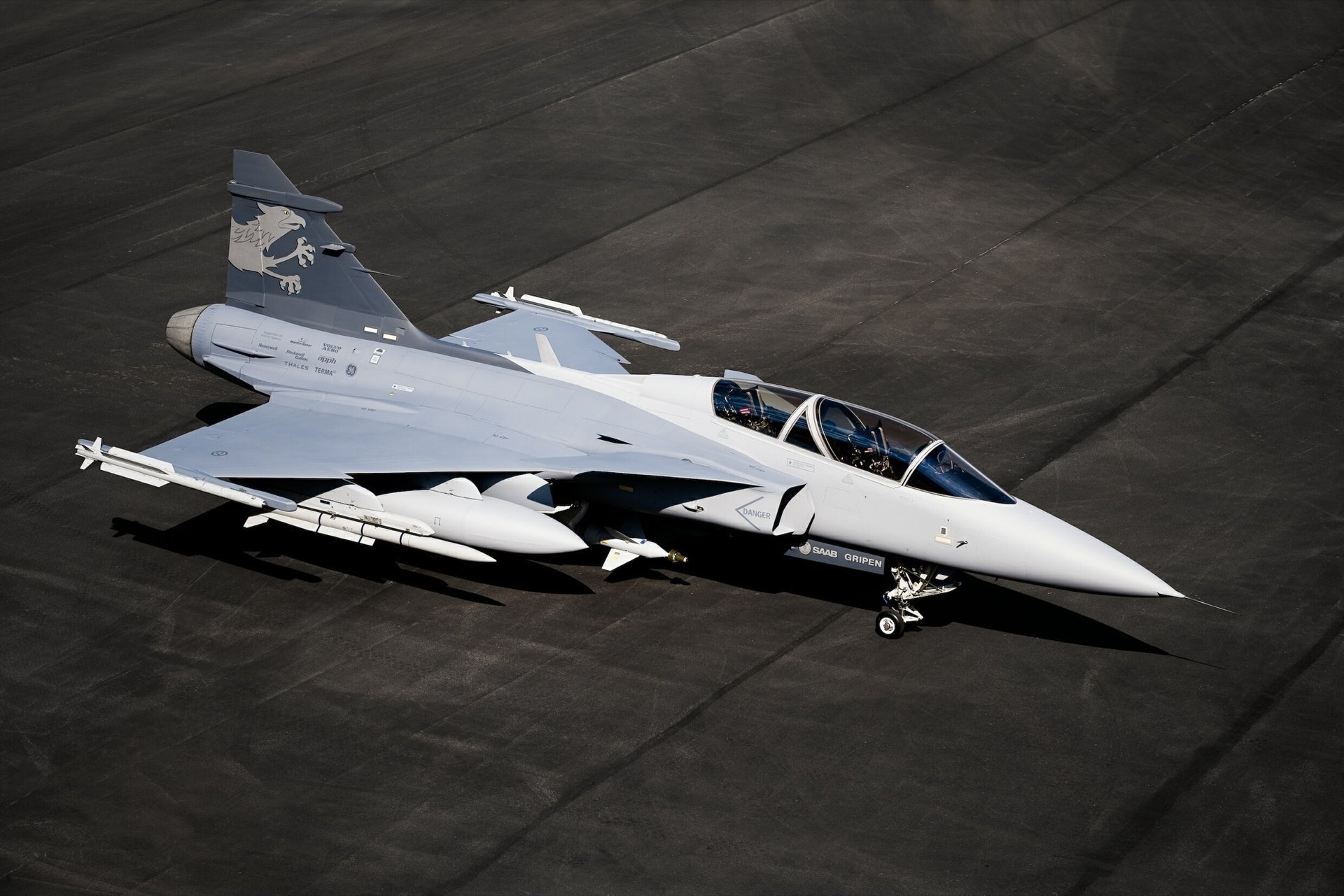 suède saab air force jas 39 gripen