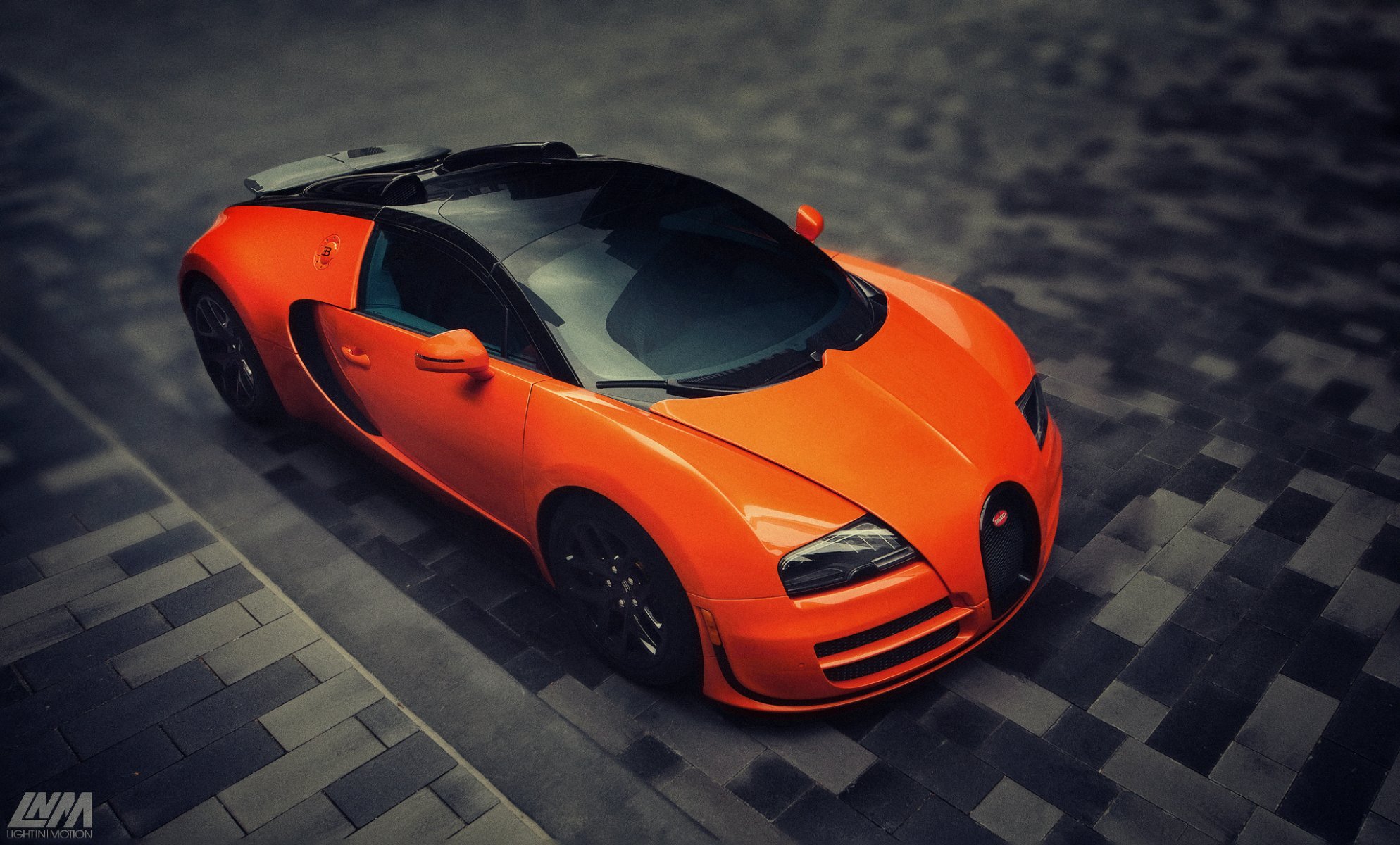 bugatti veyron kostka brukowa