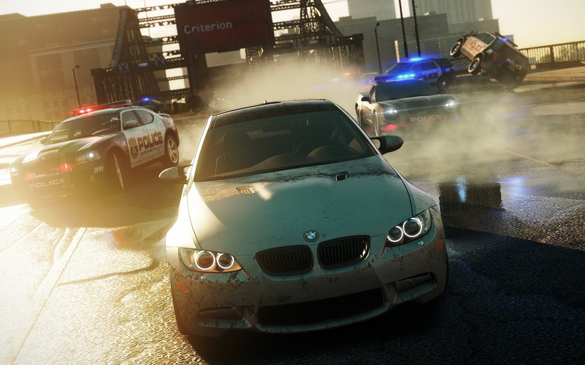 police road bmw nfs most wanted 2012