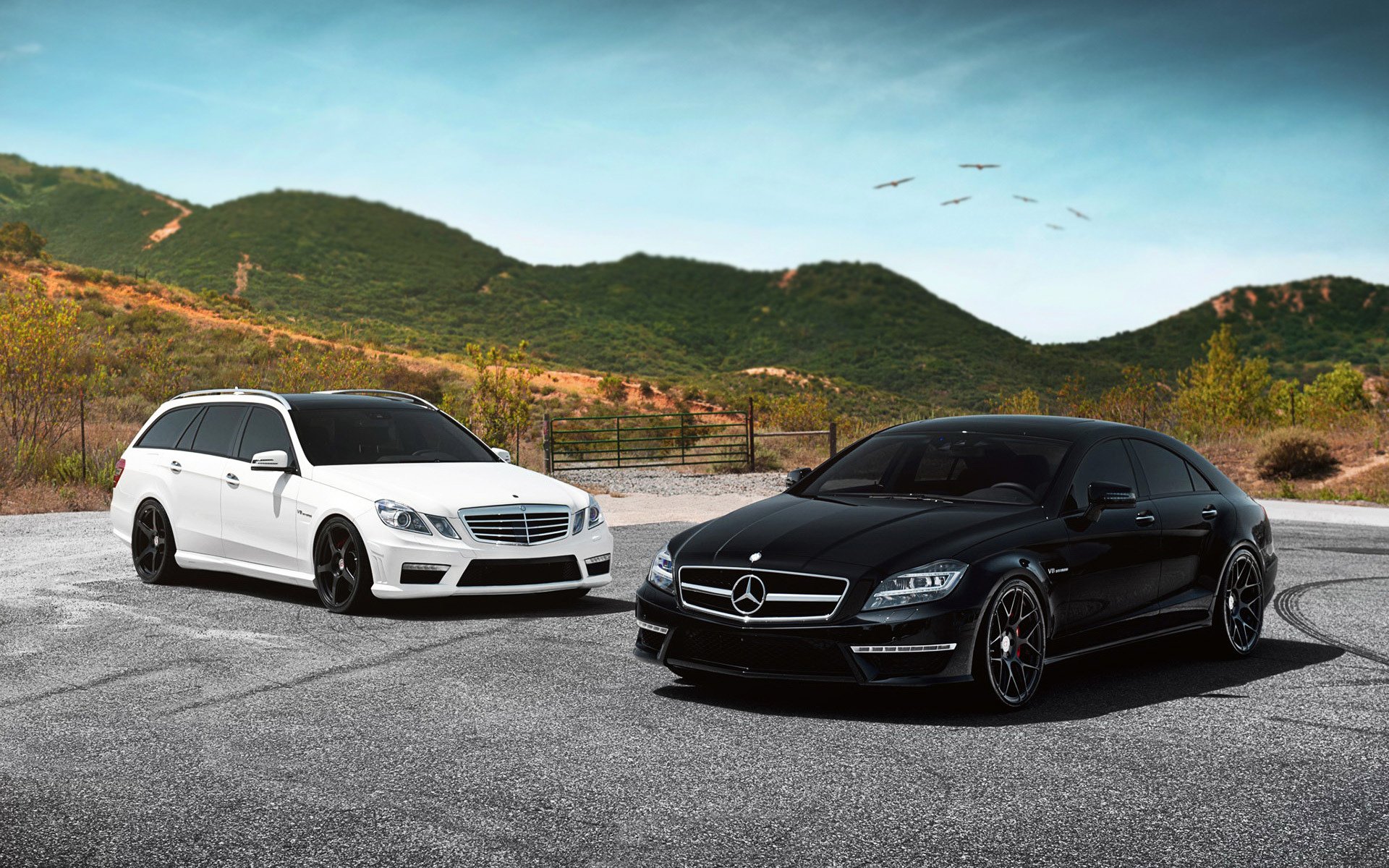 mercedes-benz amg e63 amg cls63 tuning mercedes black white