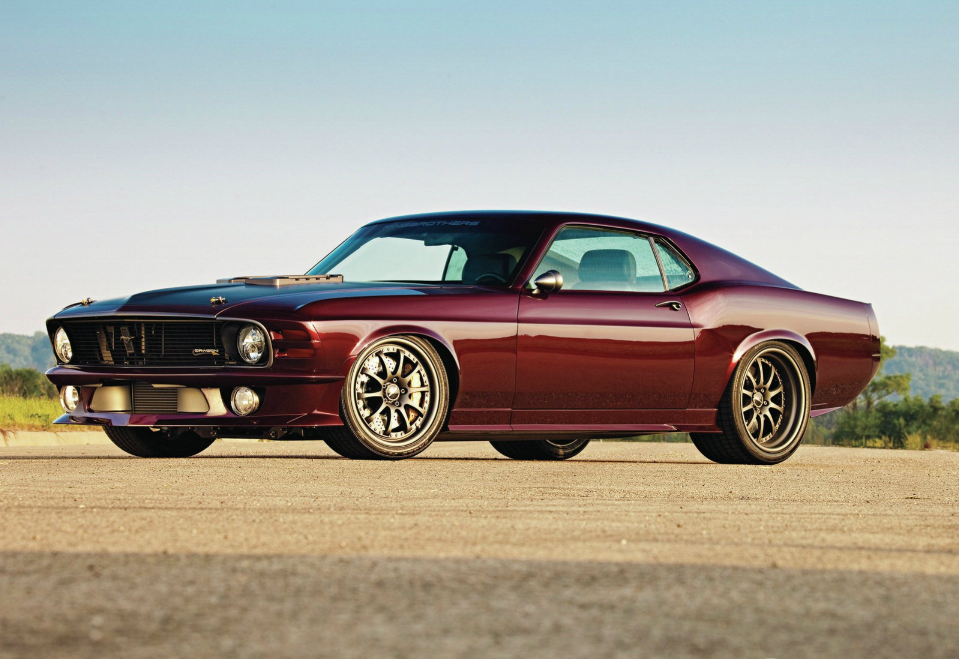 ford mustang sportsroof legend muscle car wallpaper