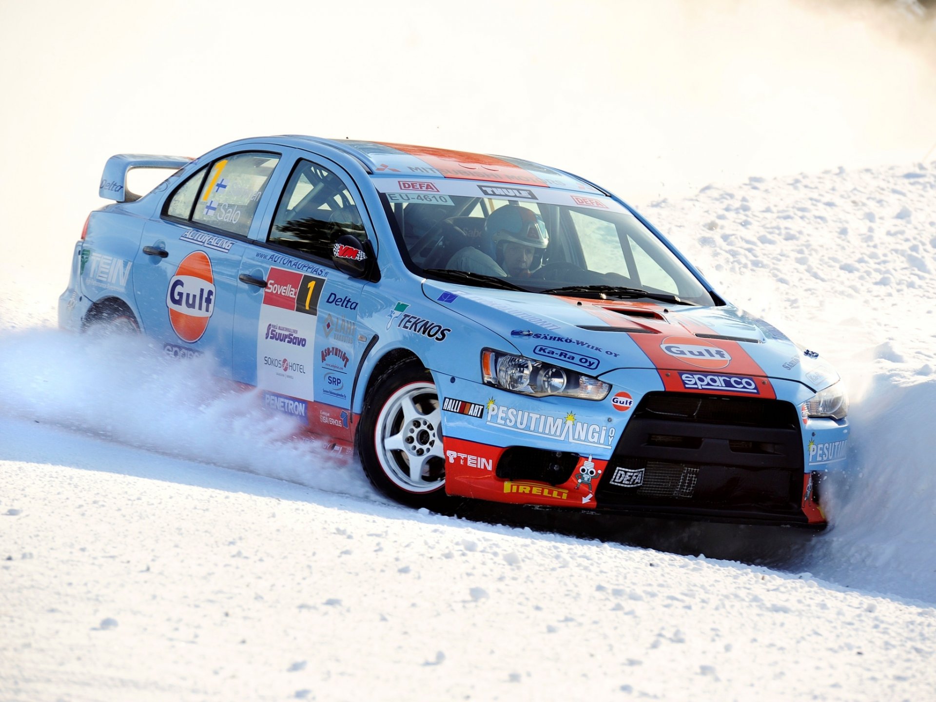 mitsubishi professions evolution x racing car snow winter cars sports mitsubishi lanzer evolution x povrot racing car rally winter skid car wallpaper desktop