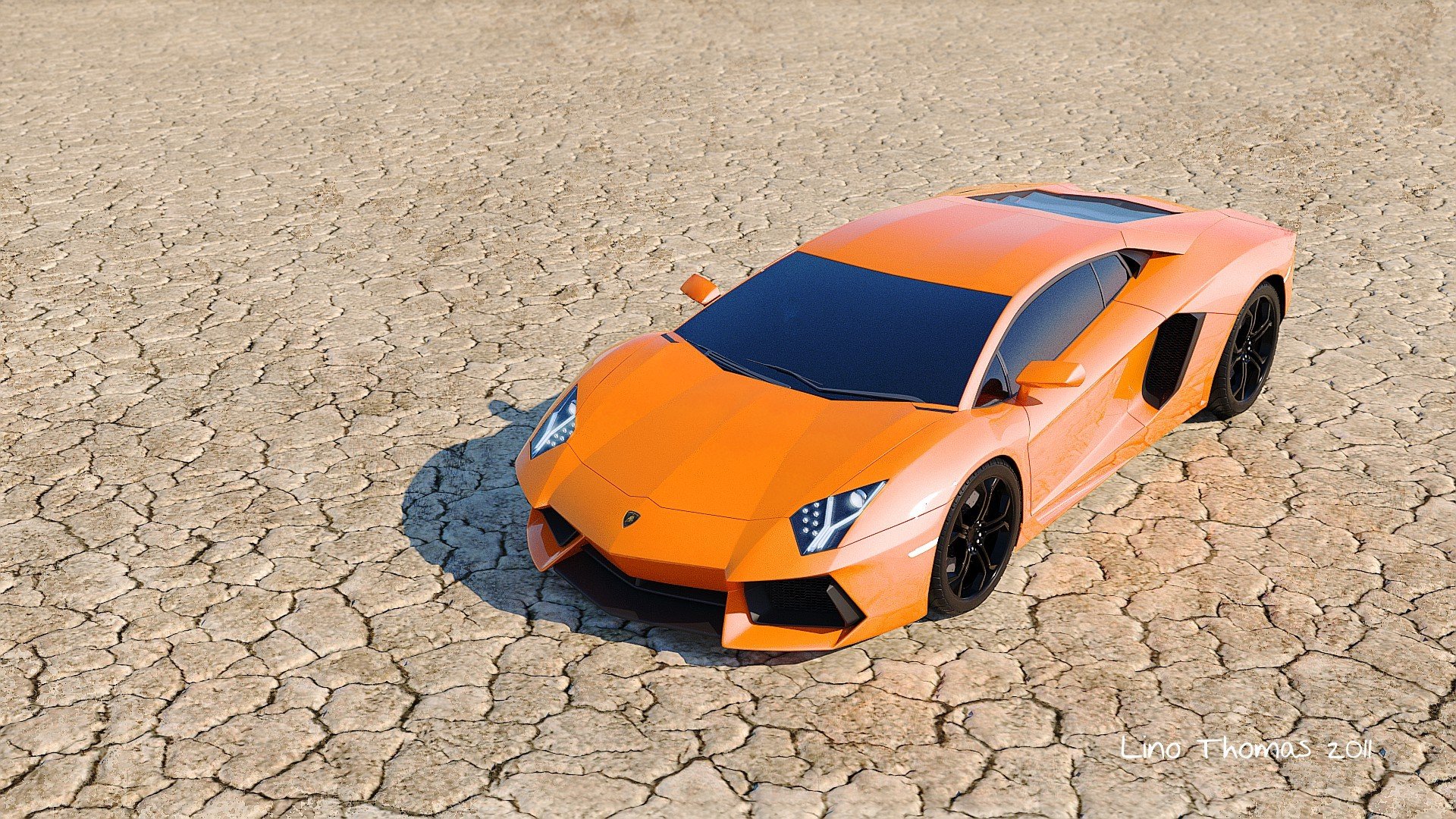 lamborghini aventador lp700 lamborghini aventador naranja carretilla italiano desierto estepa sequía