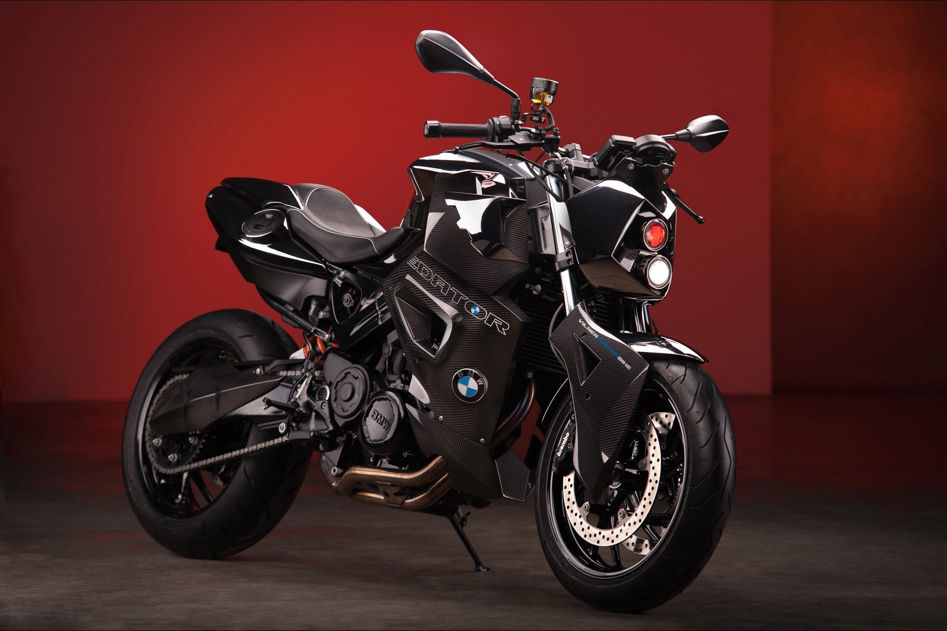 wilner vélo personnalisé bmw f800 r prédateur bmw moto vélo tuning fond