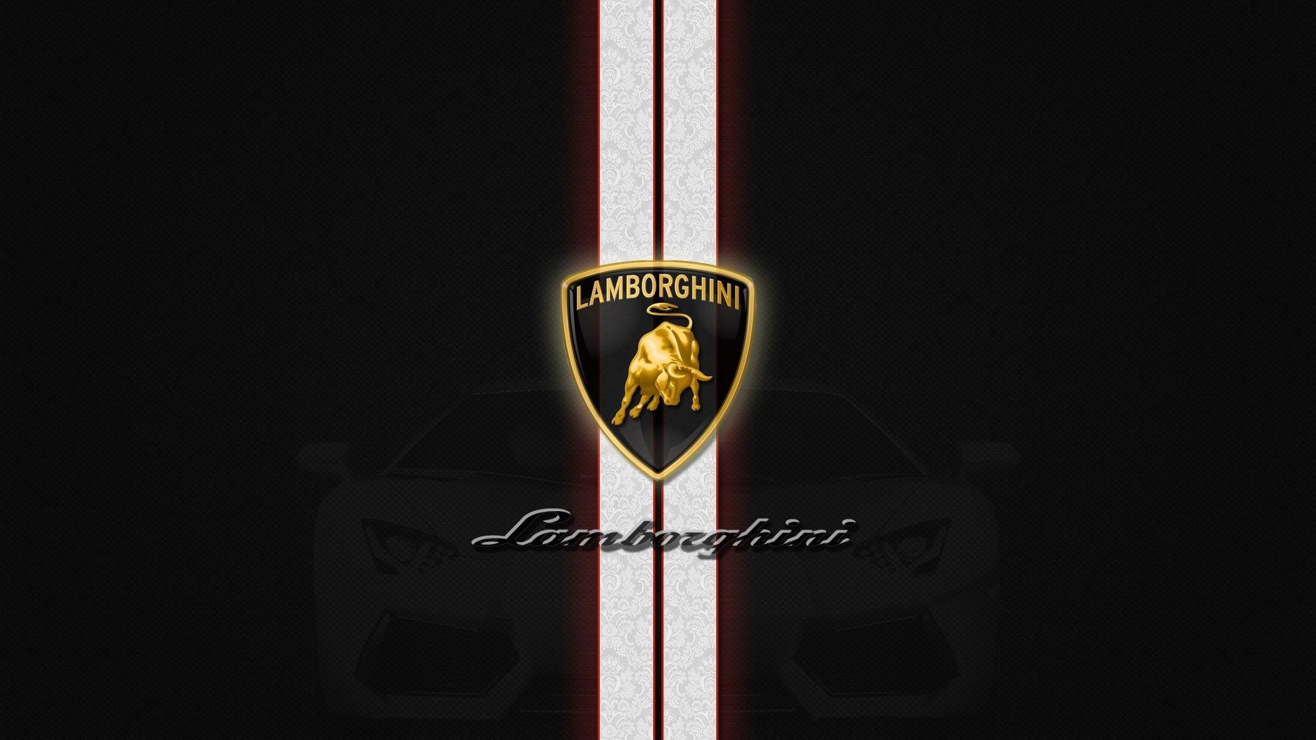 lamborghini aventador background of the strip icon mark