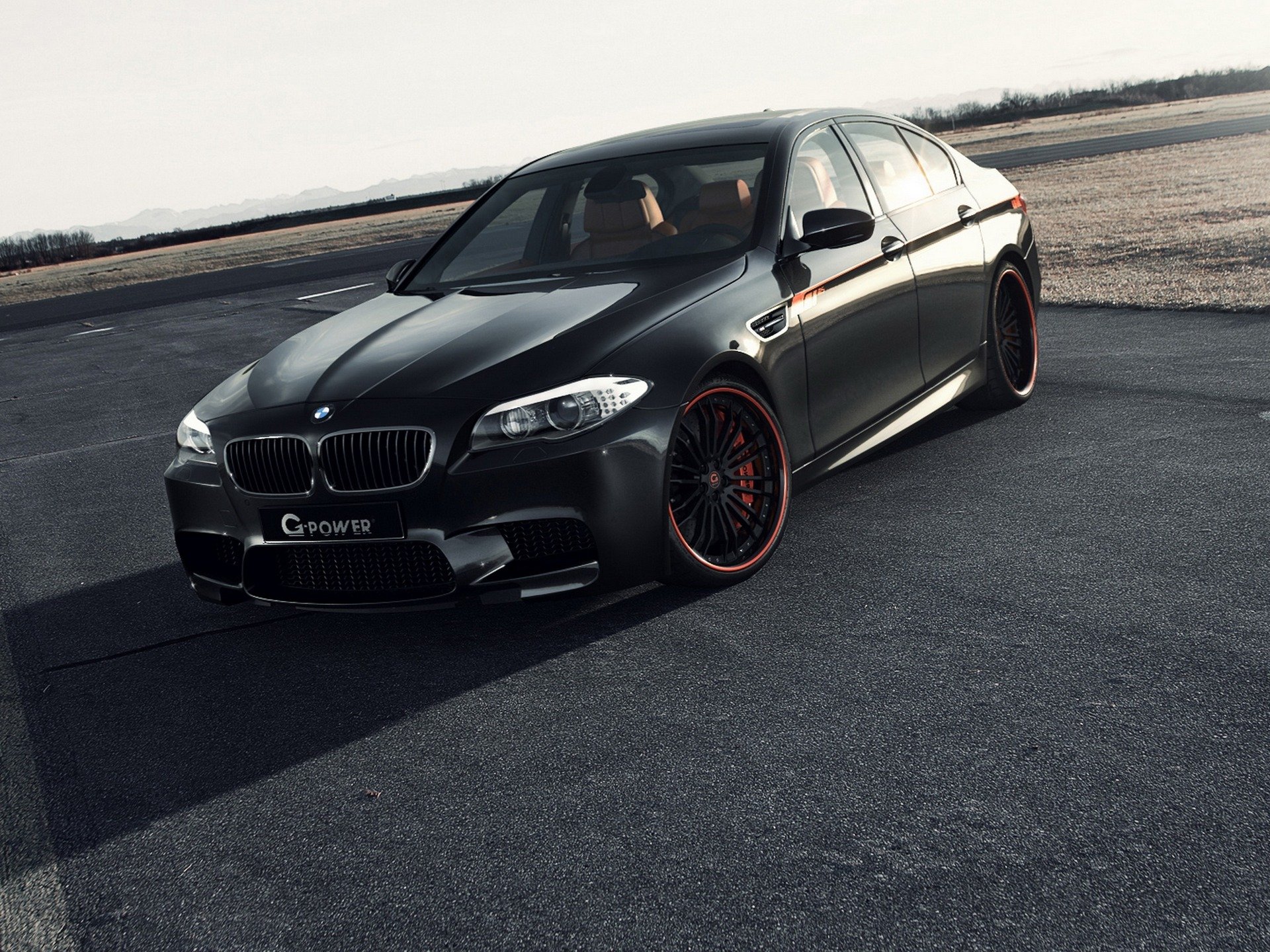 bmw m5 f10 g-power tuning noir voiture bmw f10