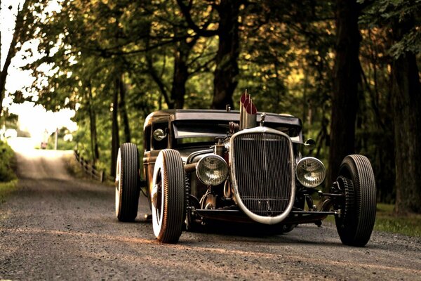 Elegante modello retrò Ford del 1930