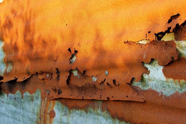 The texture of rusty iron. Grunge