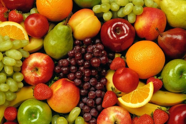 Frutta colorata. Vitamina yummy