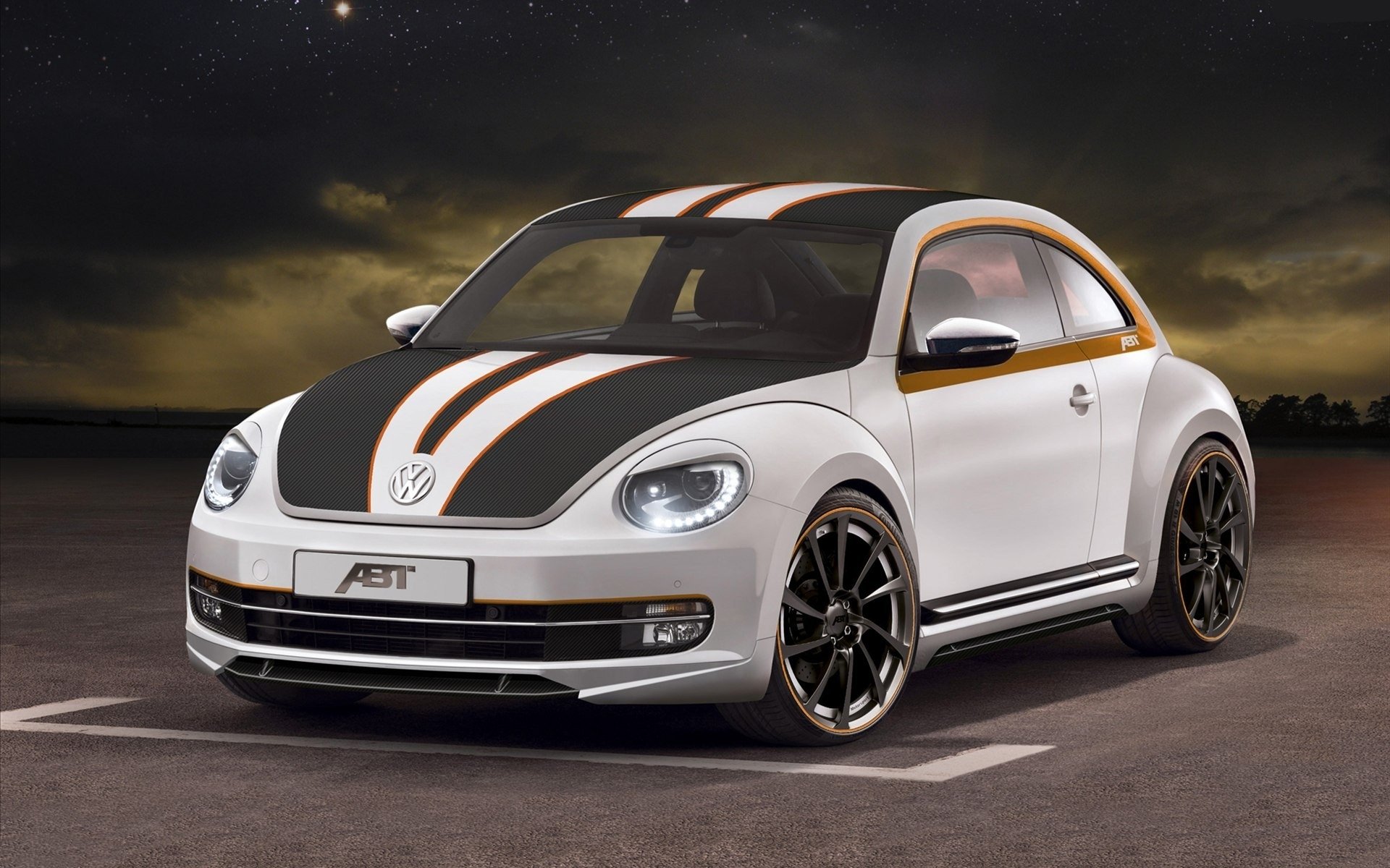 di sportsline volkswagen beetle volkswagen beatle hatchback anteriore tuning sfondo