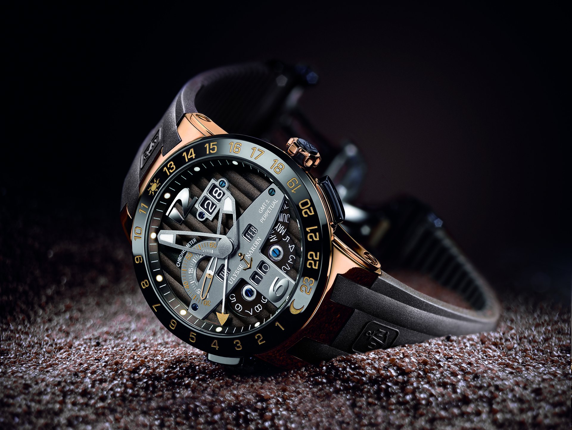 el toro nardin ulysse negro relojes