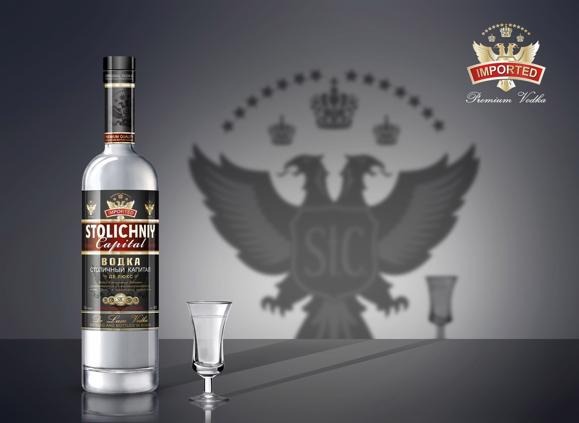 luxury premium vodka capital