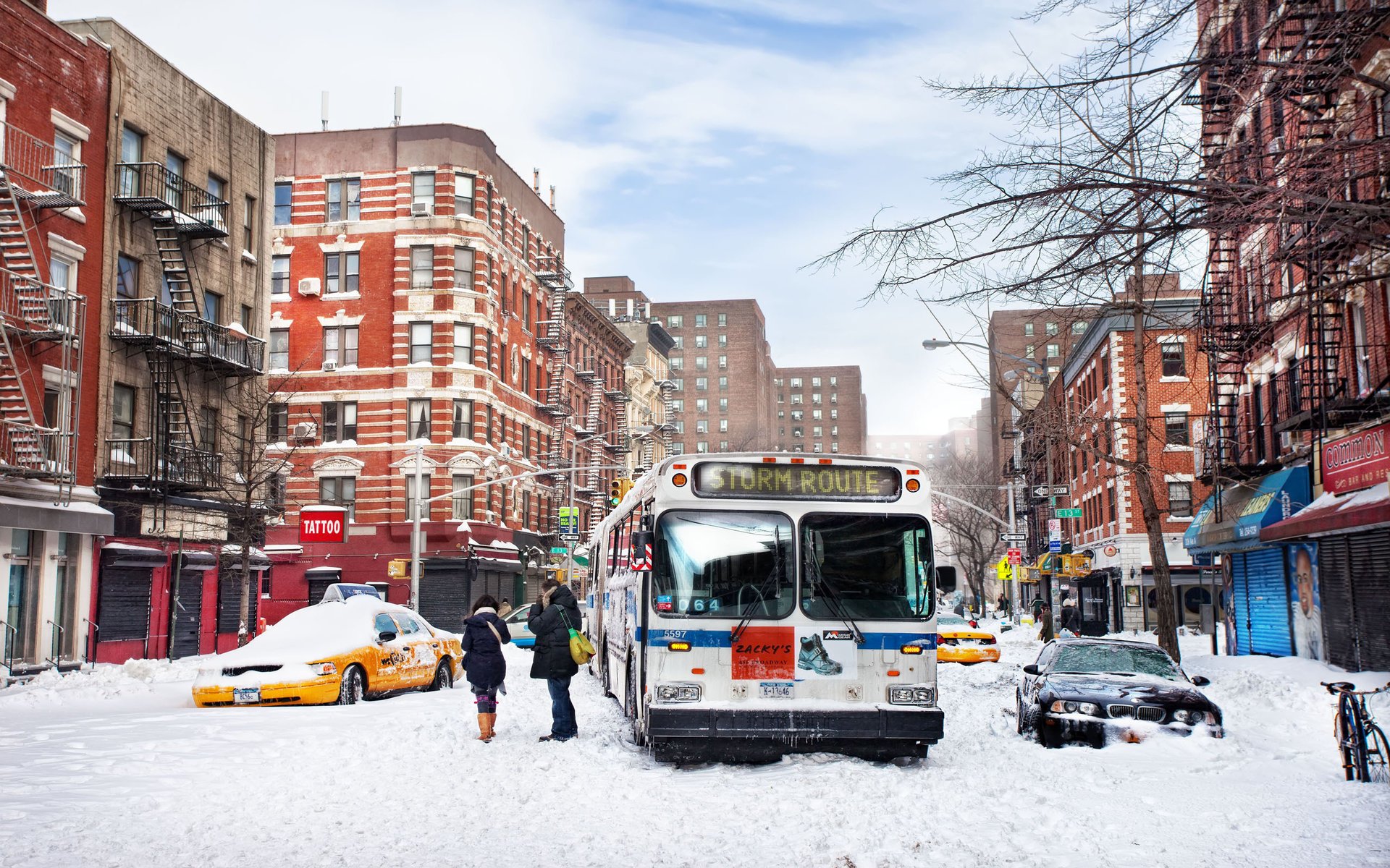 new york new york winter snow winter usa east village snow nyc