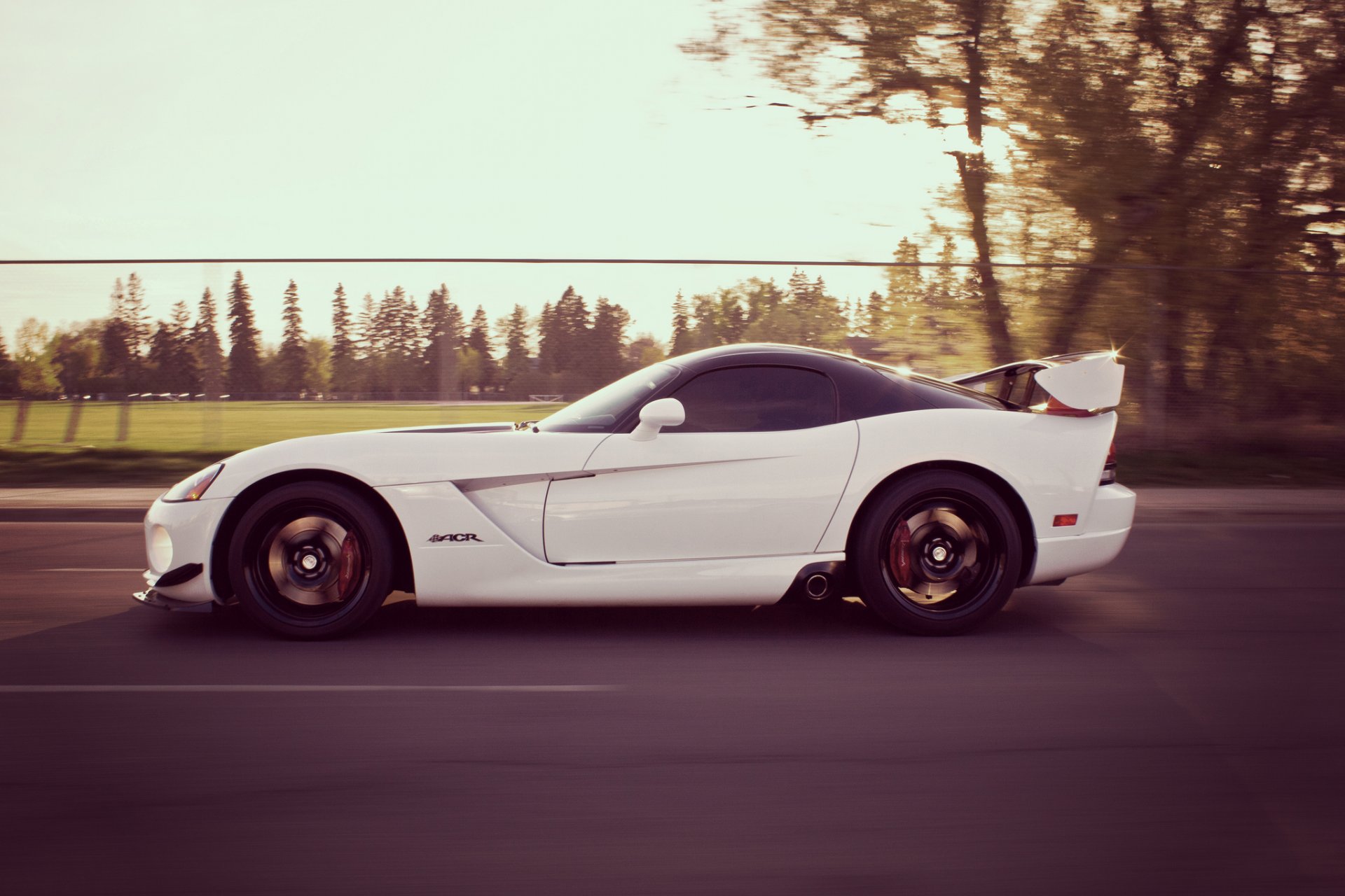 esquivar víbora cien 10 dodge viper carretera velocidad