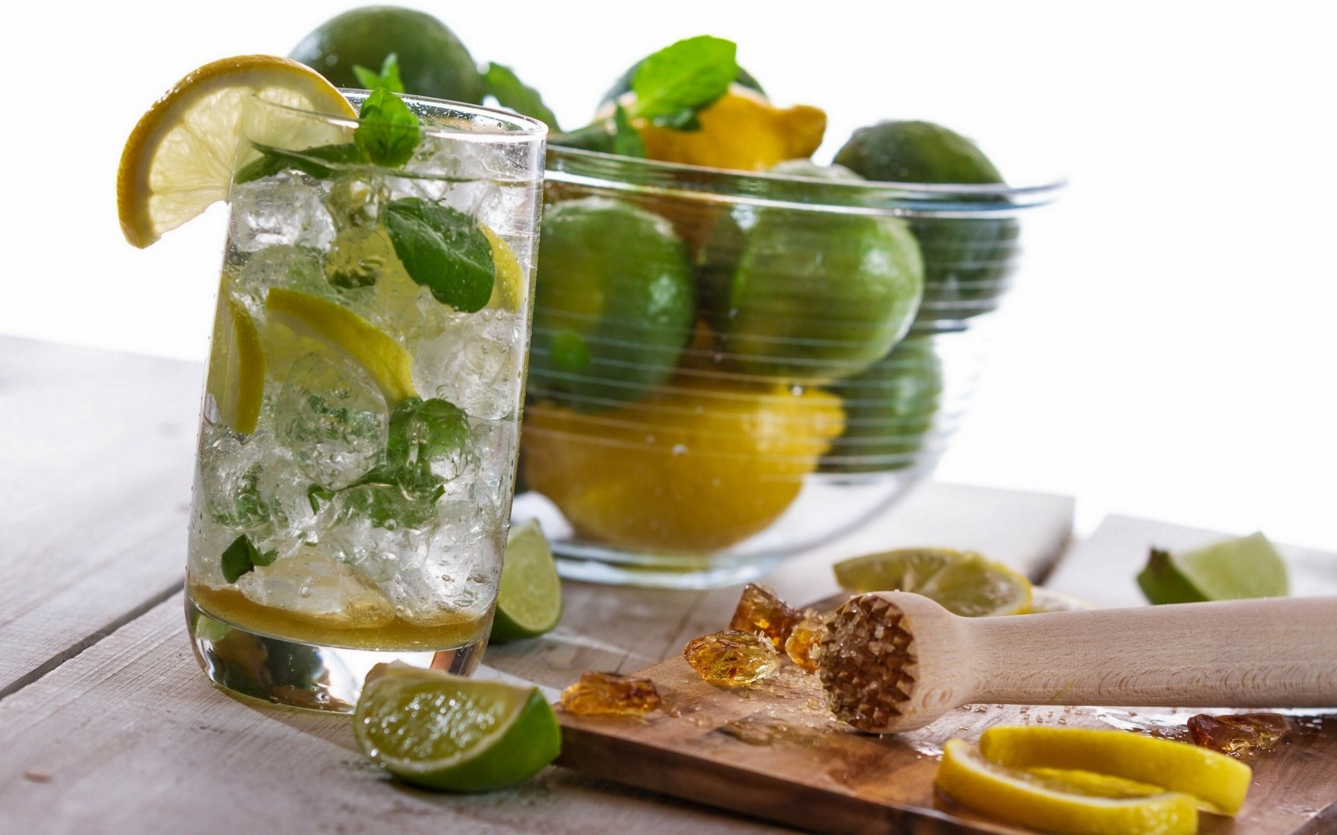 limone mojito cocktail zucchero bere lime