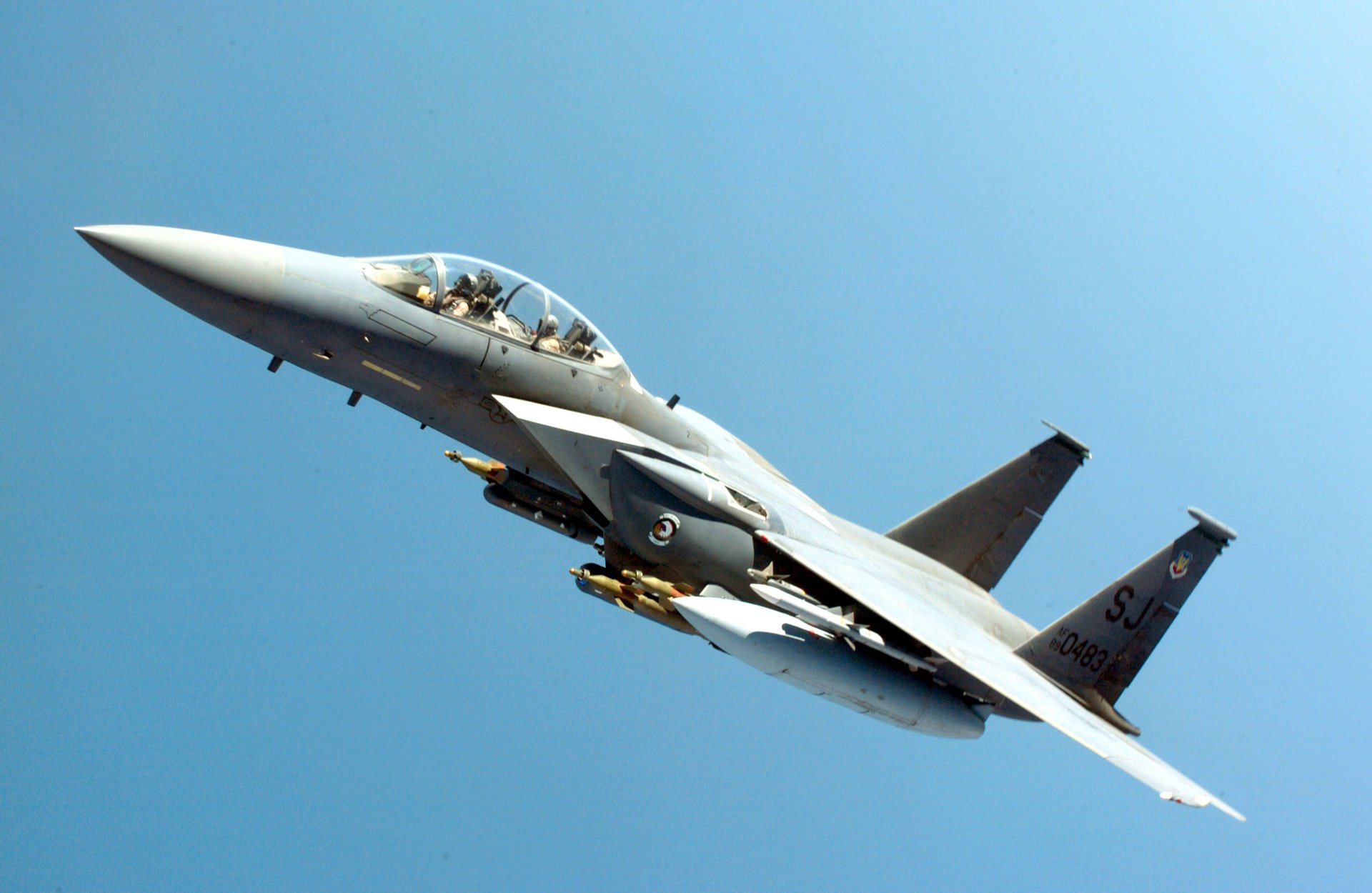 f-15 us army avión