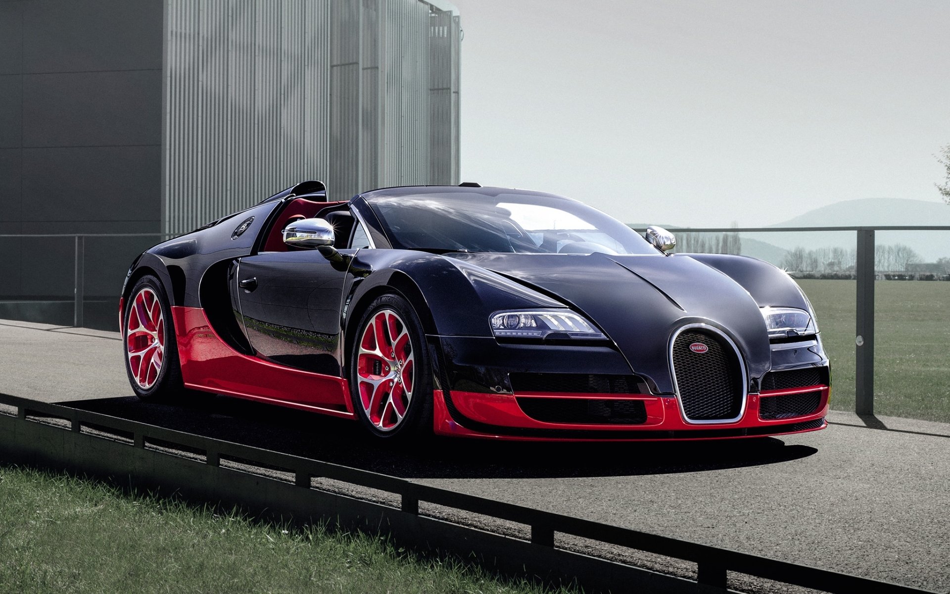 bugatti veyron grand sport roadster vitess bugatti veyron grand sport supersportwagen hypercar front