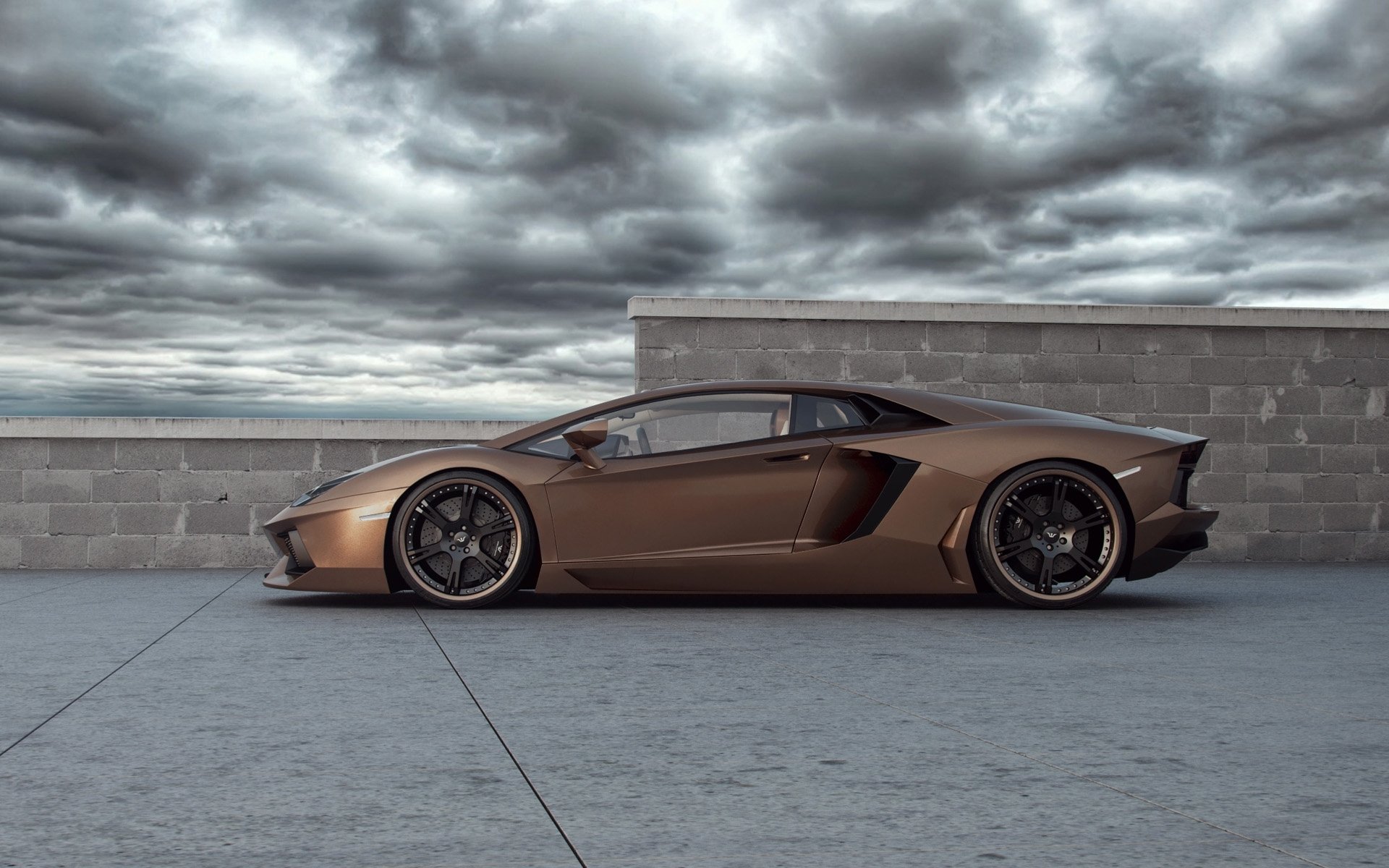 wheelsandmore lamborghini anventador rabbioso lamborghini aventador supersamochód widok z boku.tuning tuning niebo