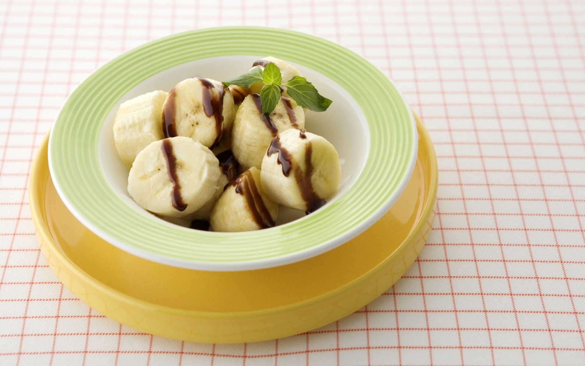 blatt essen schrokolade grün obst hintergrund bananen süß dessert tapete platte