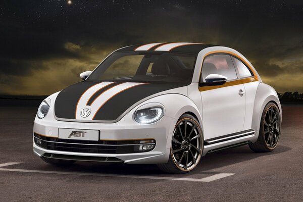 Volkswagen Beetle avec un beau tuning