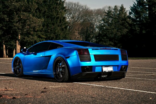 Lamborgini Gallardo blu