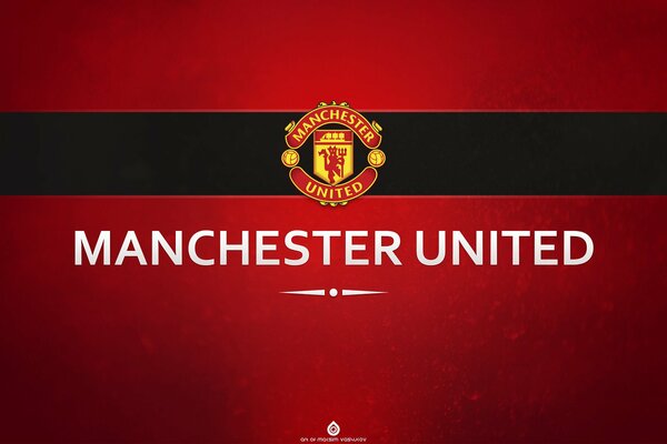 Drapeau rouge manchester united