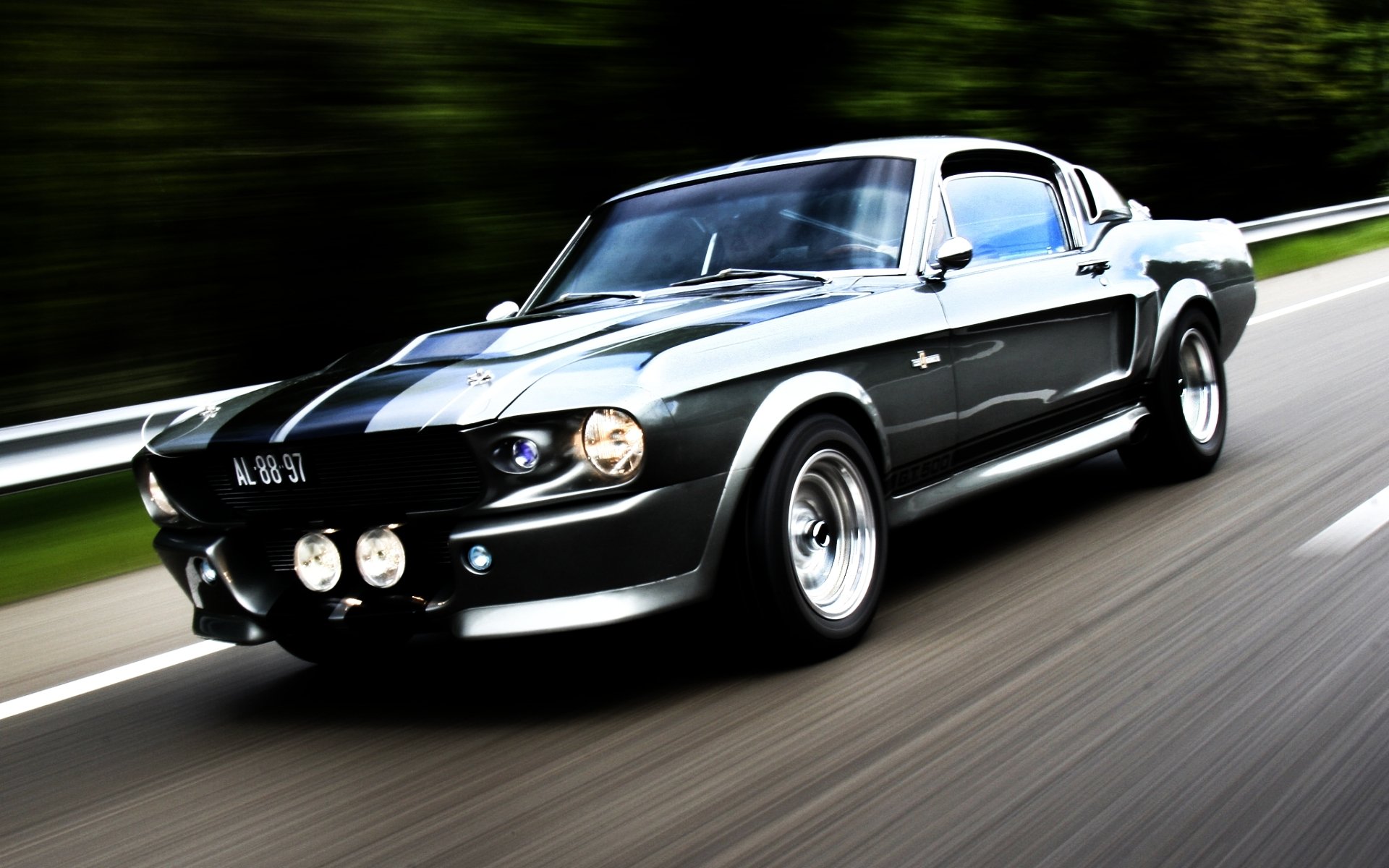 ford mustang gt500 eleanor gt500 eleanor avant tuning bande muscle car muscle car route