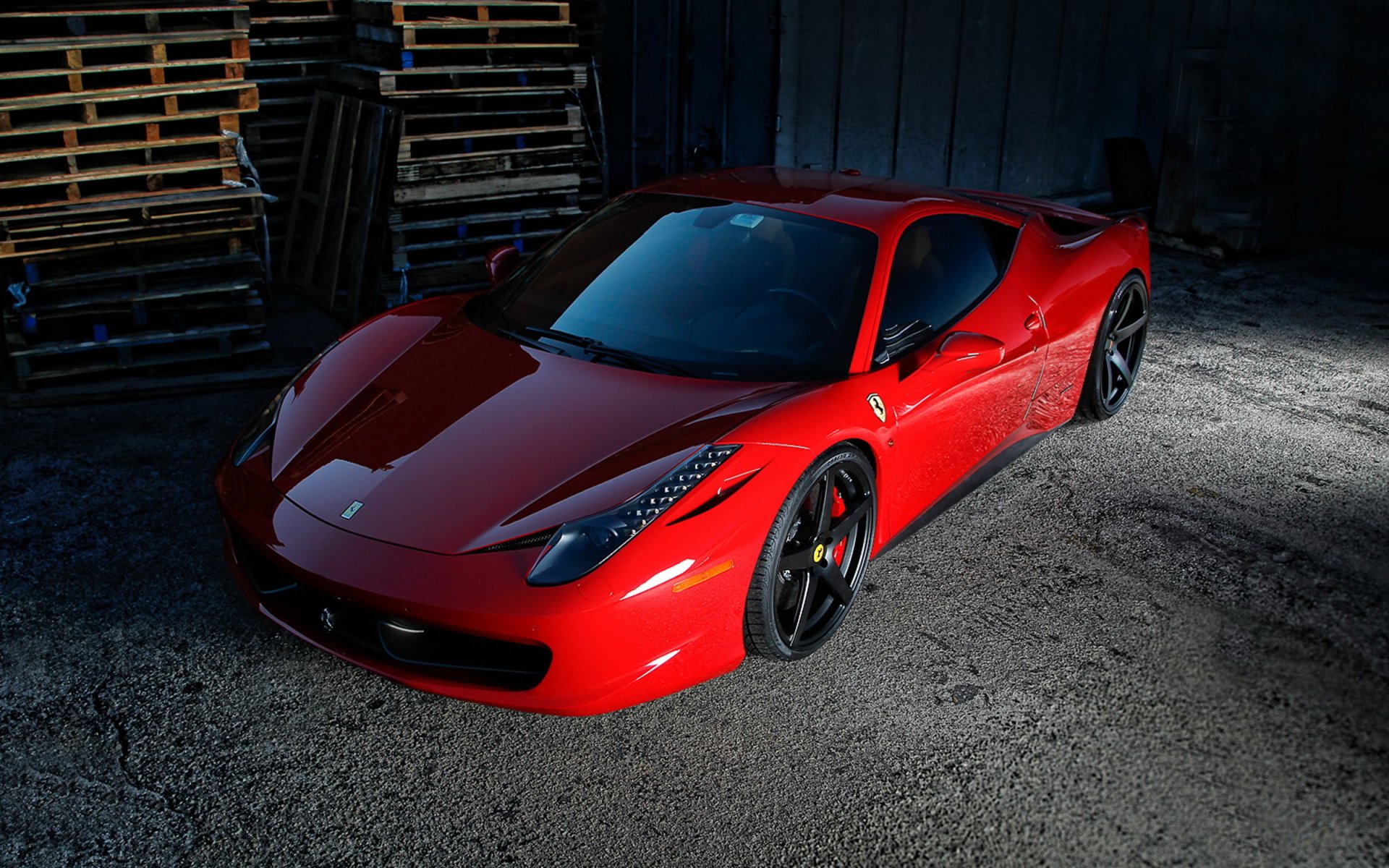 ferrari 458 italia тюнинг феррари красная vorsteiner