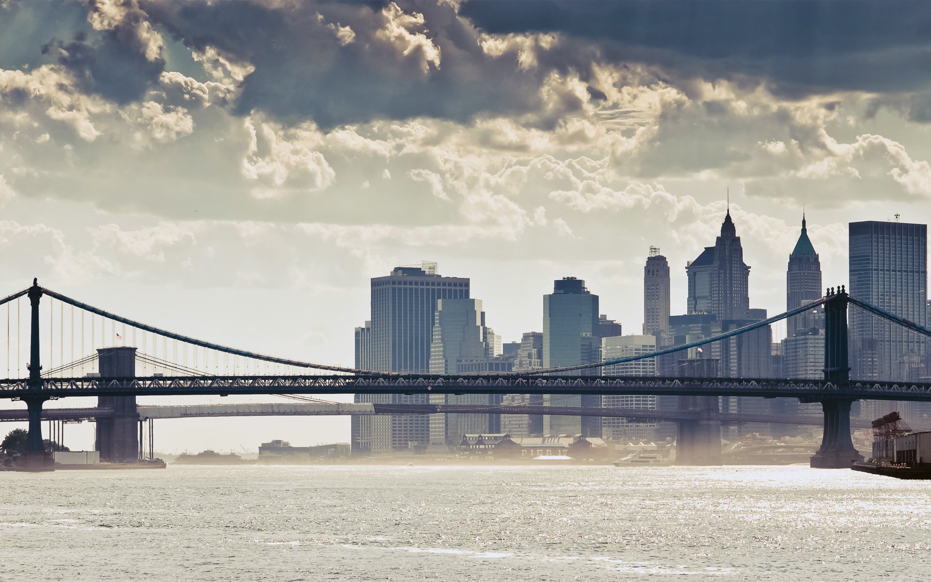 new york nyc nowy jork manhattan bridge manhattan