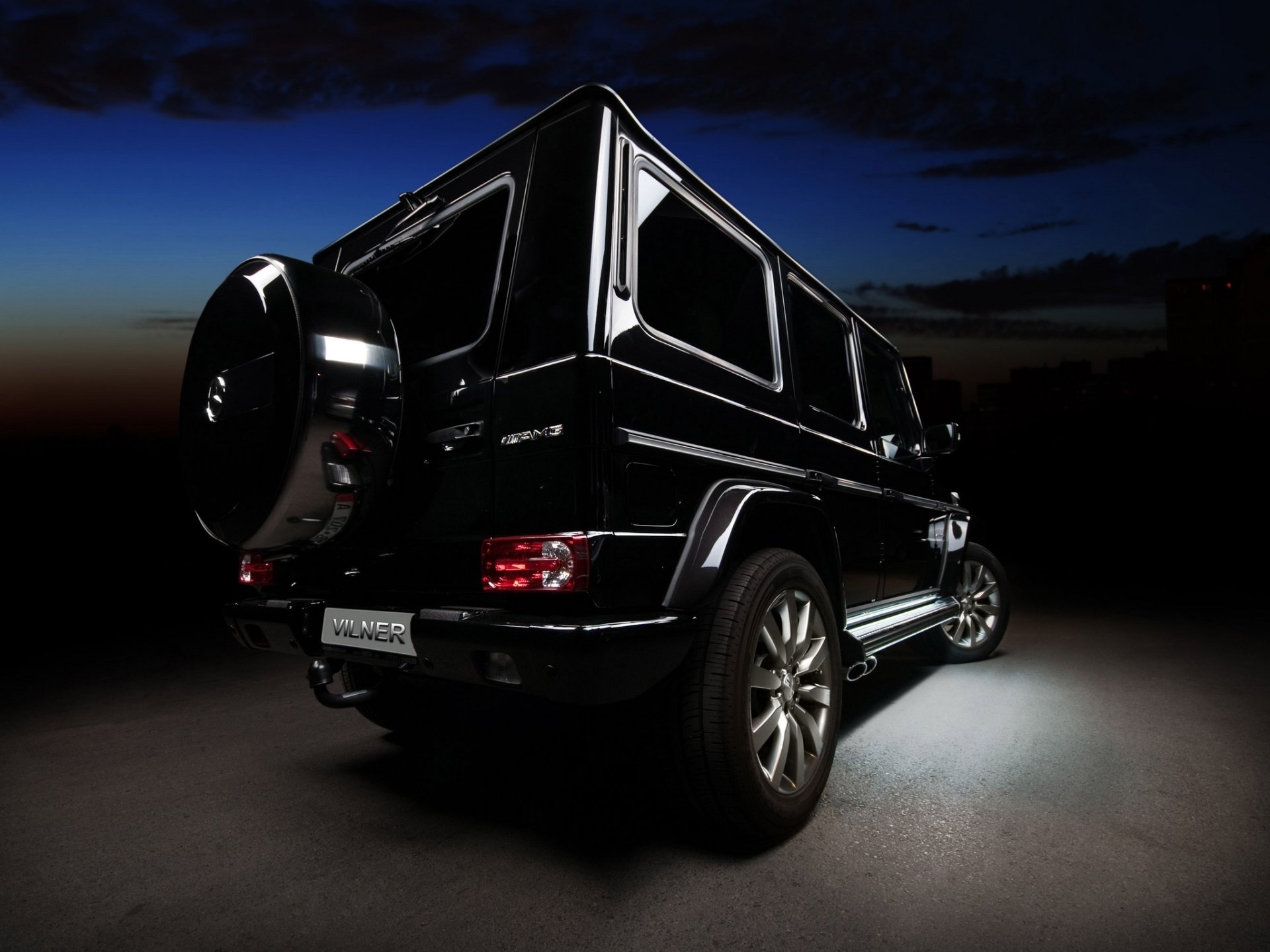 wilner studio mercedes-benz clase g amg gelandewagen mercedes clase g gelendwagen amg jeep suv vista trasera tuning