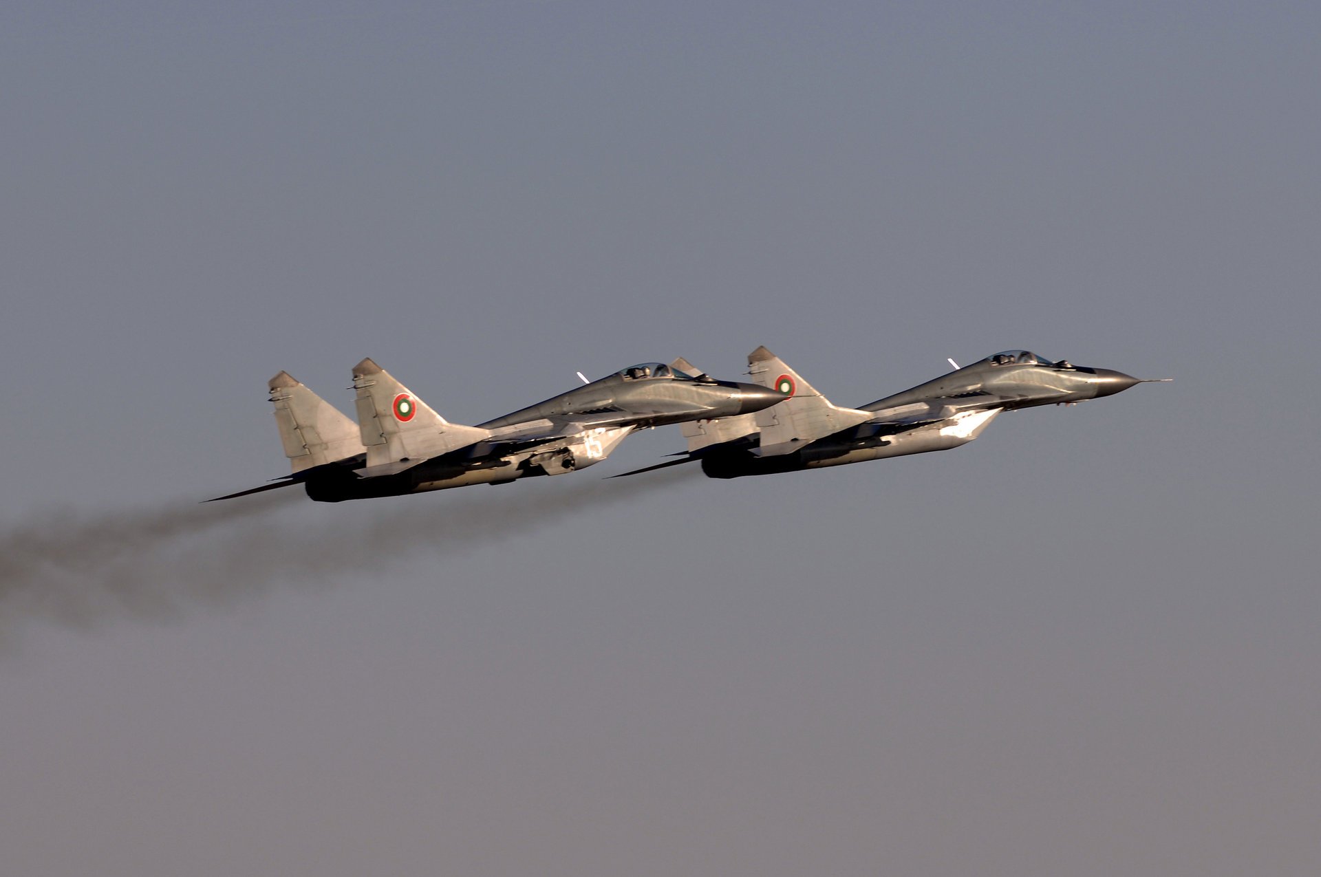 mig-29 vuelo cielo luchador