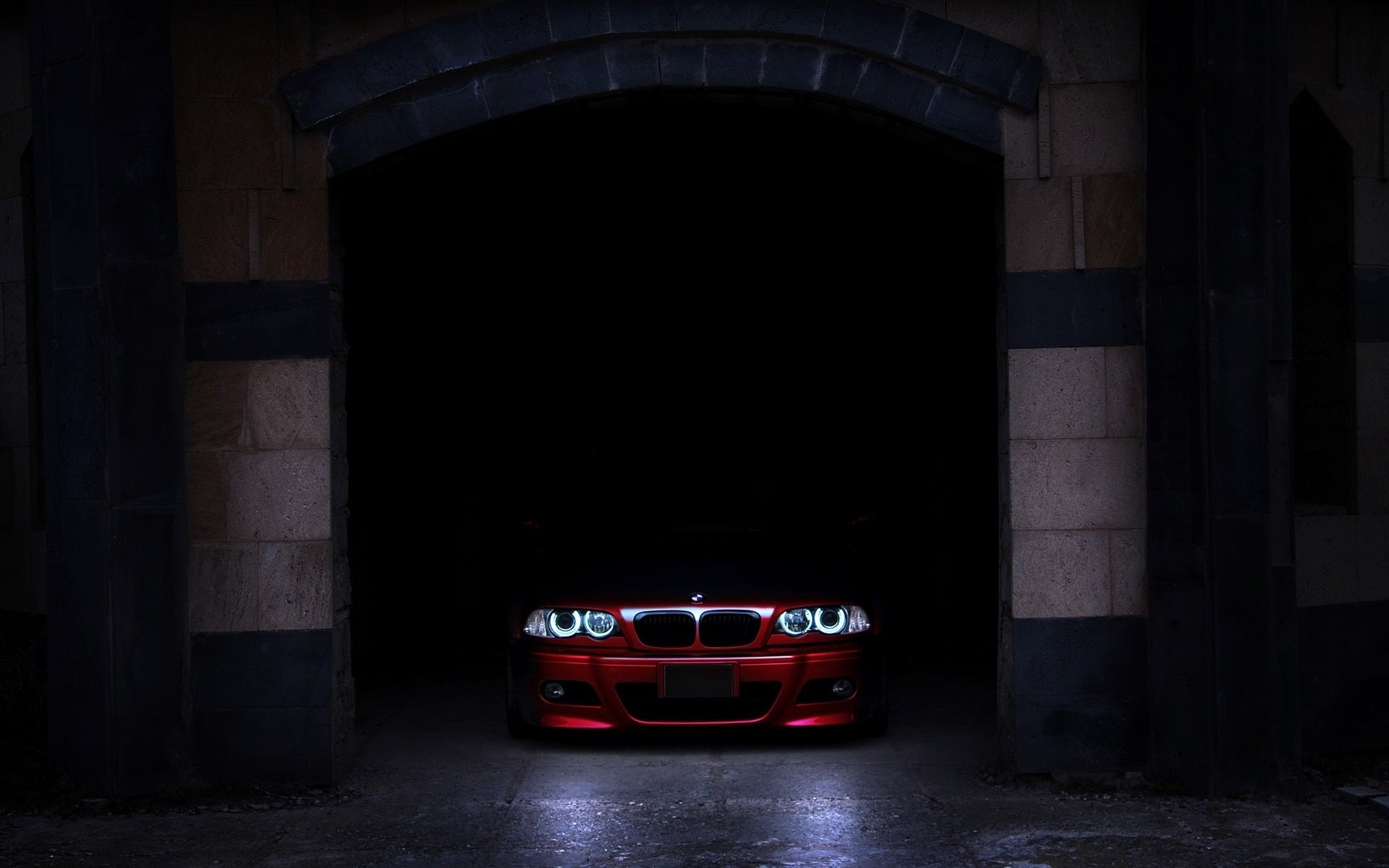 bmw red shadow garage to