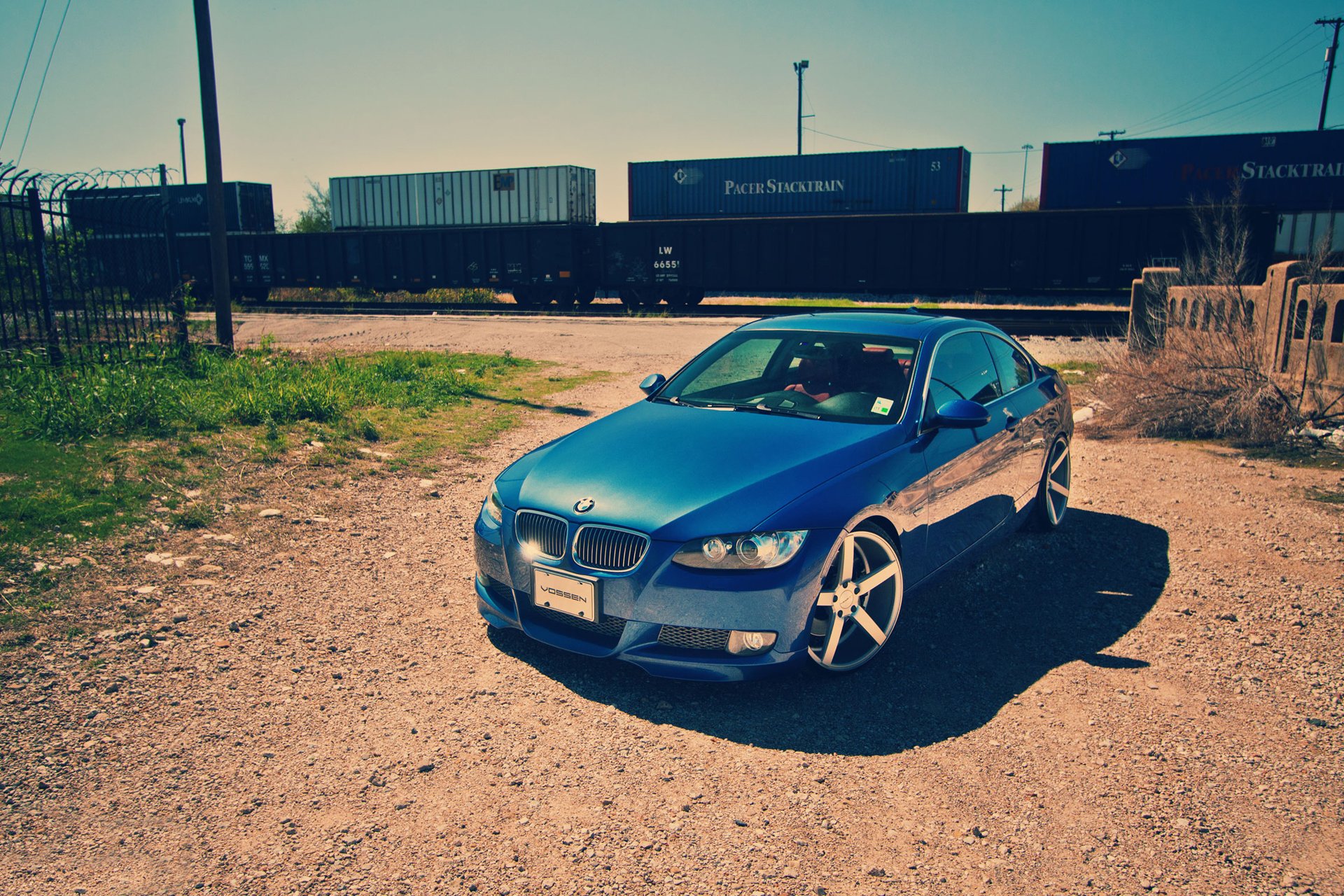 bmw 3series piece of iron train