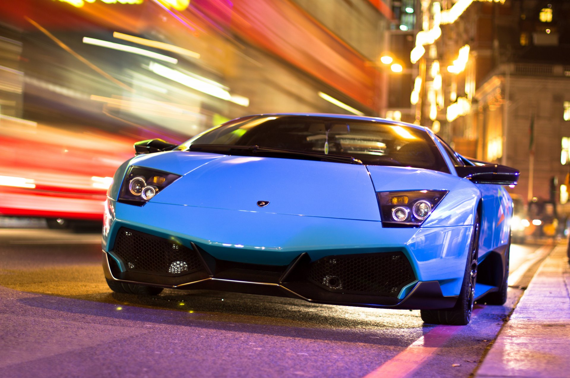 lamborghini murcielago stadt nacht auszug