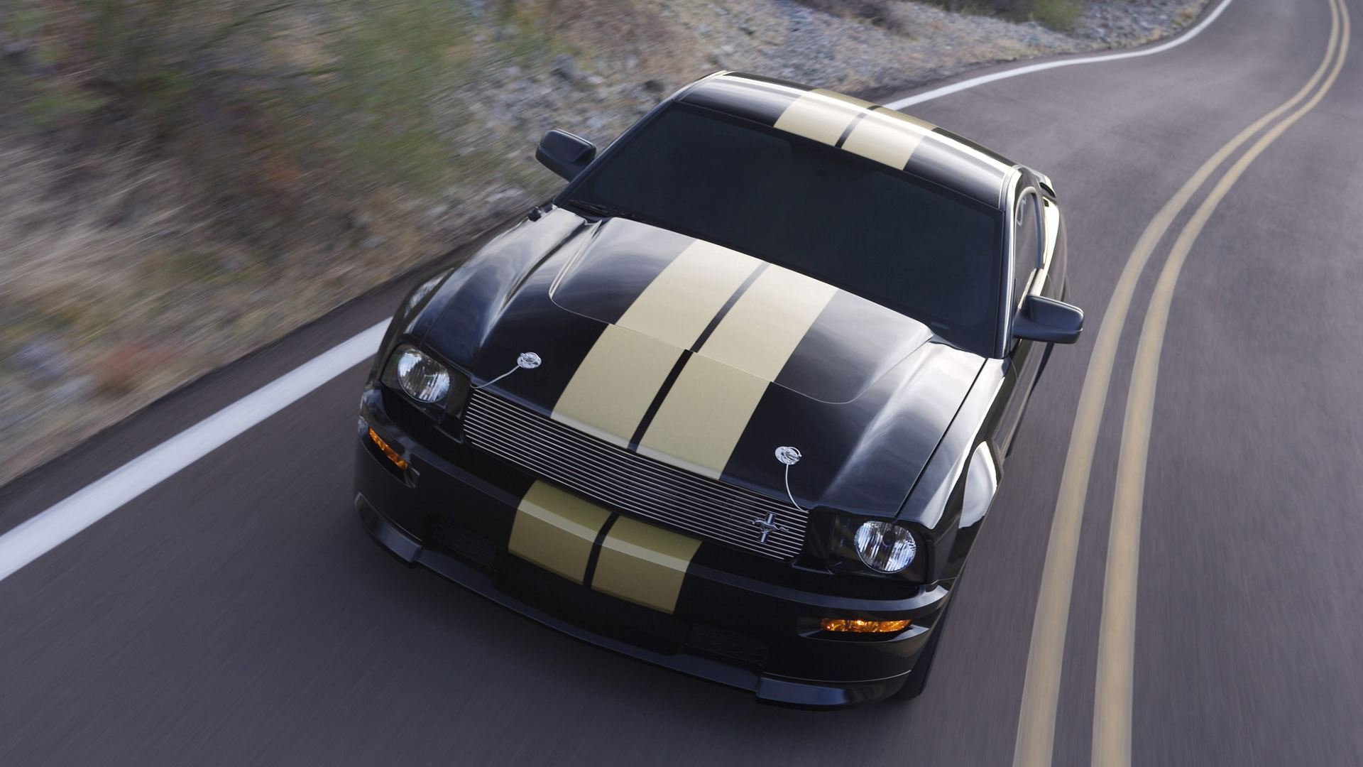 mustang shelby gt-h power road speed