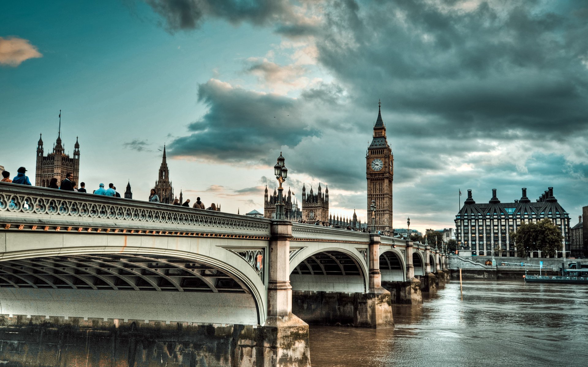 лондон big ben thames england англия uk london river westminster bridge