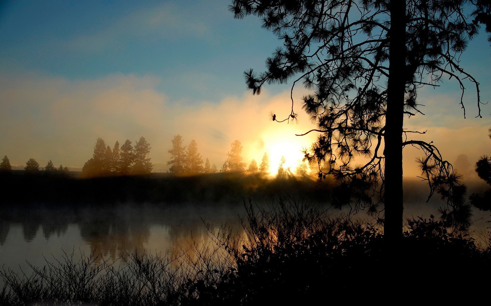 natur himmel sonne see