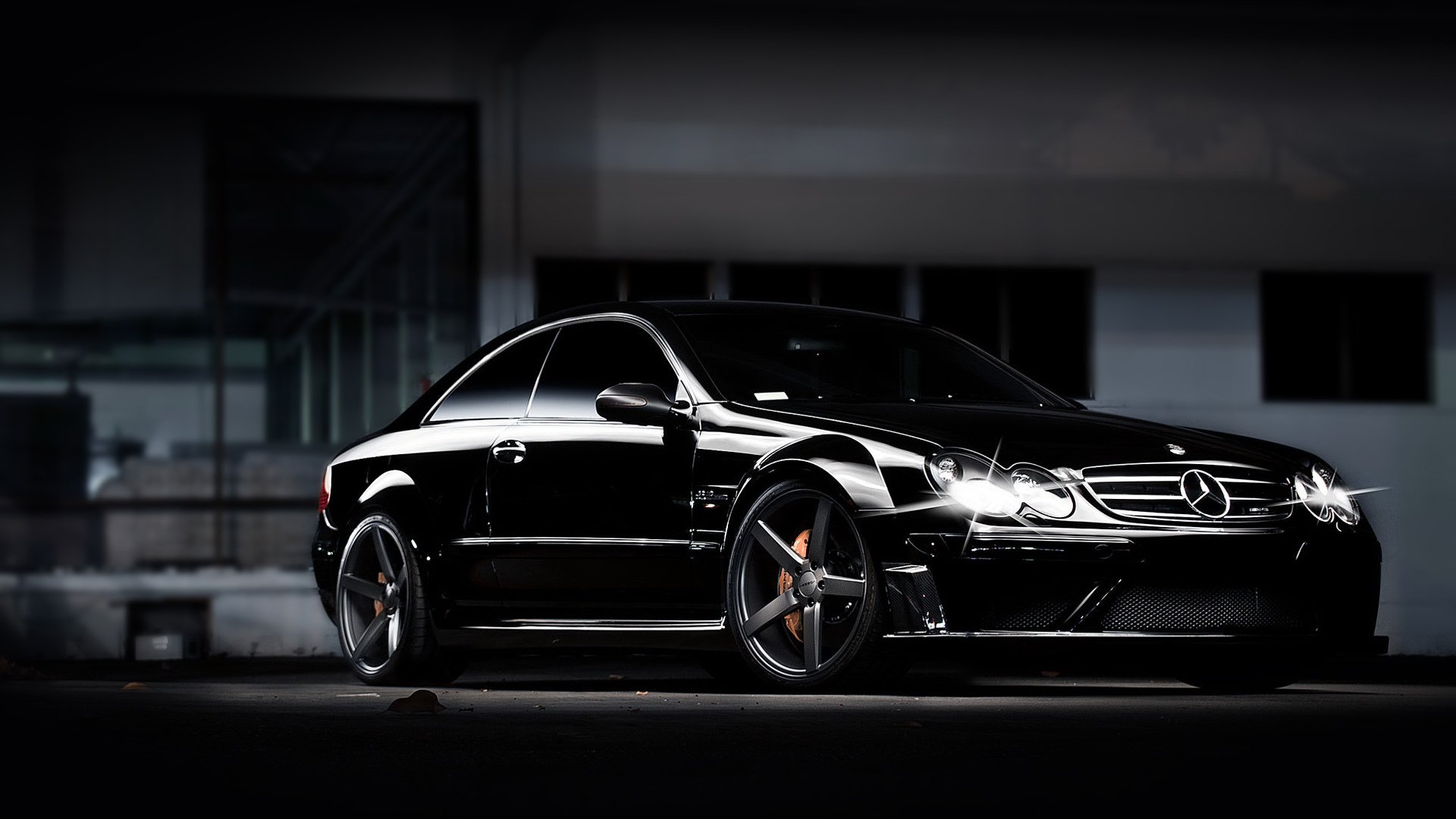 mercedes benz clk mercedes coupé noir tuning black serie