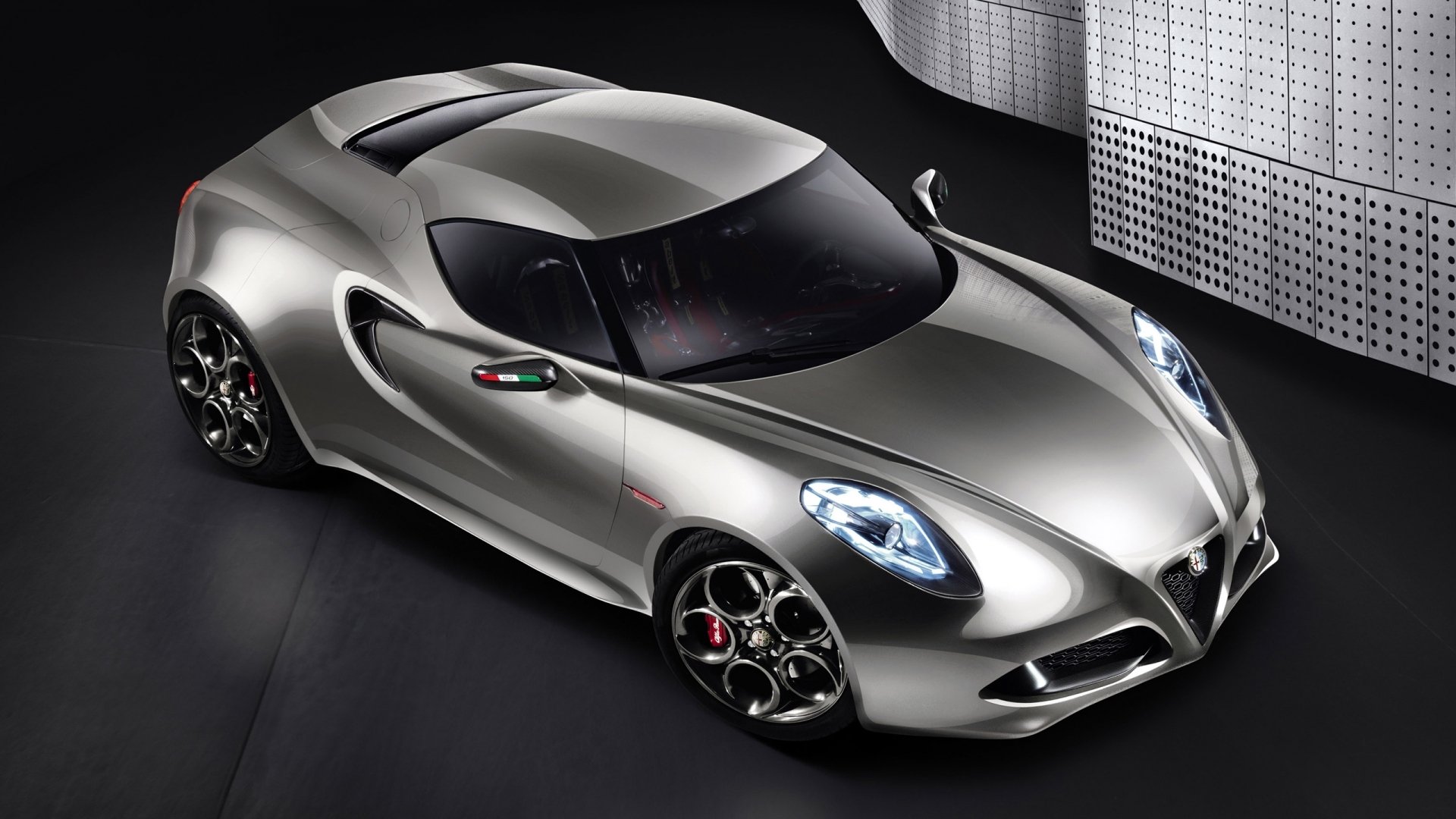 alfa romeo 4c concept automobile